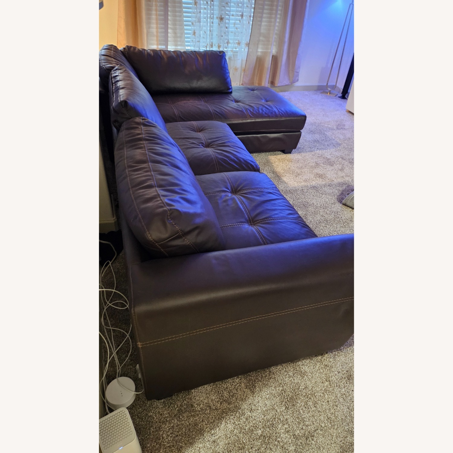 Leather Sectional - image-5