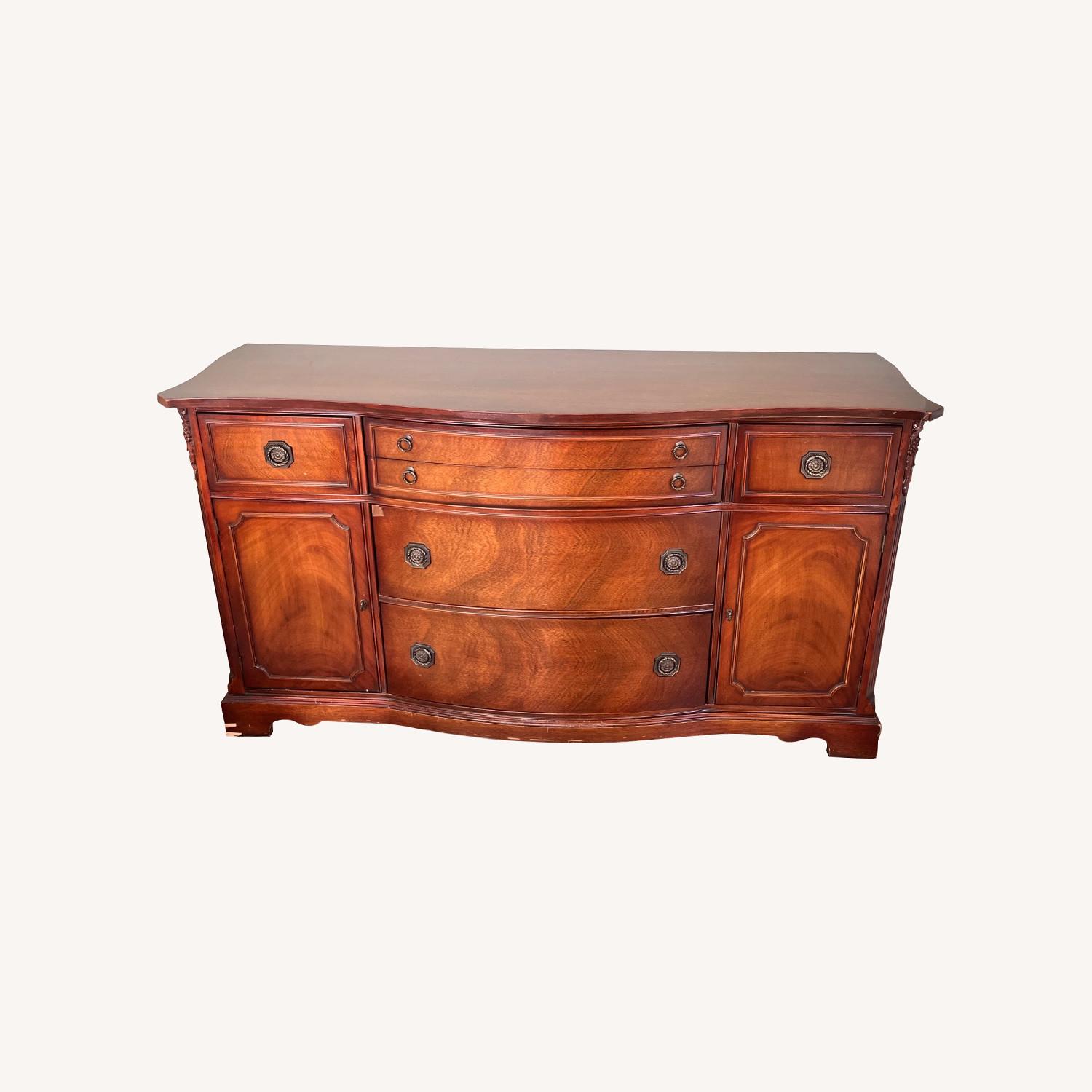 Vintage 1920s Duncan Phyfe style Buffet/Sidetable - image-0