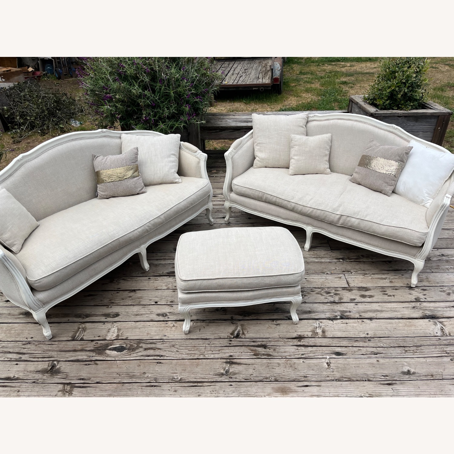 Restoration Hardware Ondine Salon Benches - image-1