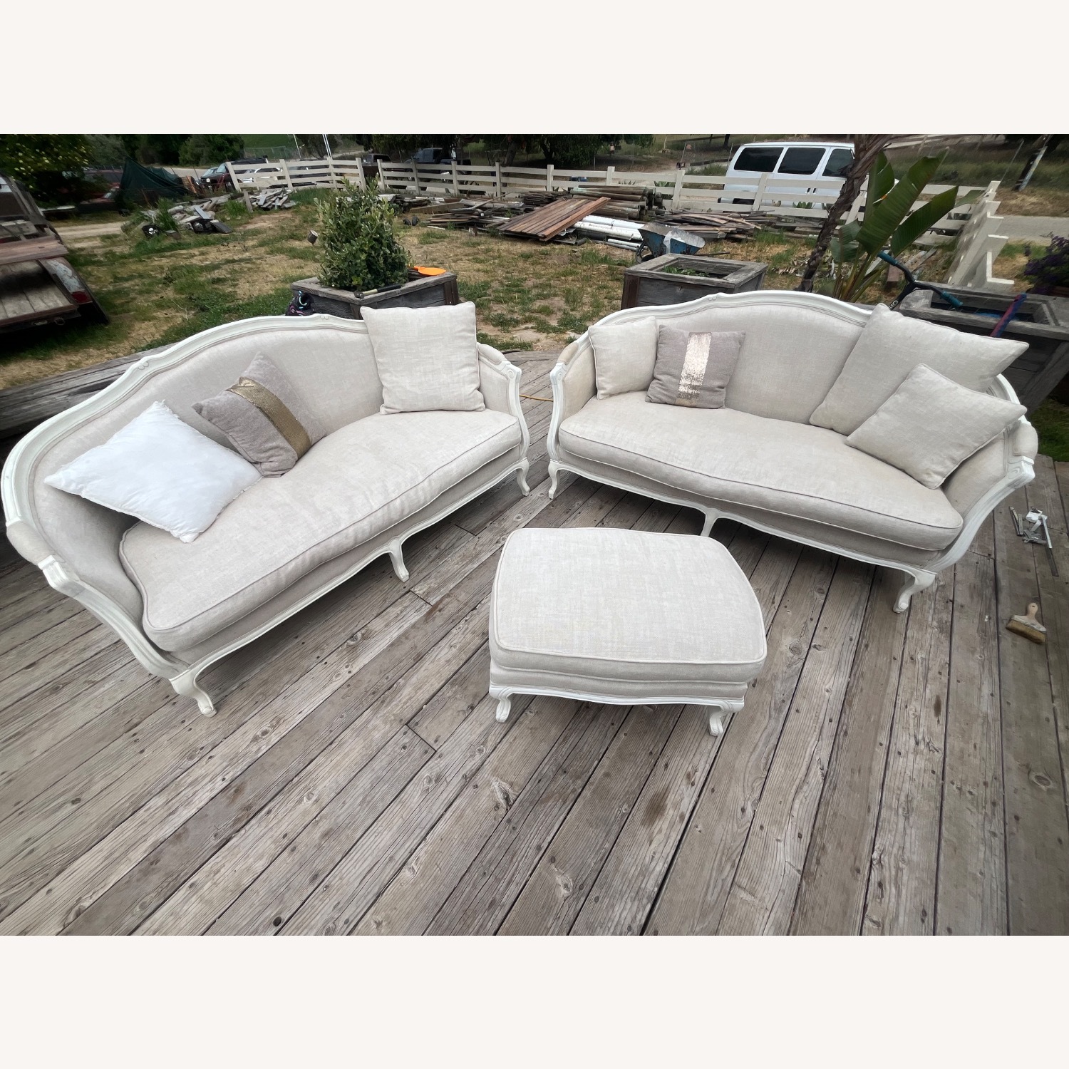 Restoration Hardware Ondine Salon Benches - image-5