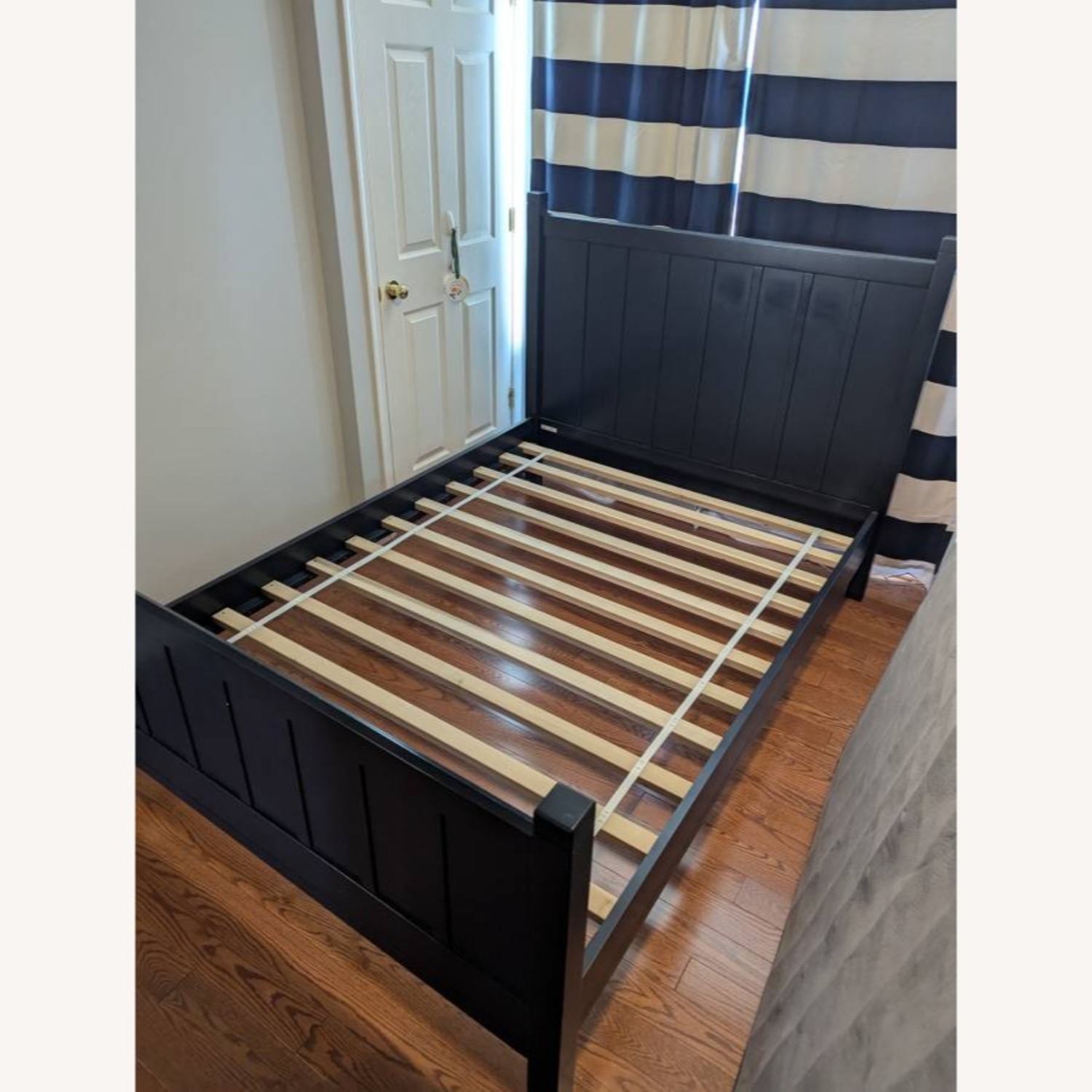 Pottery Barn Navy Camp Bedframe - image-1