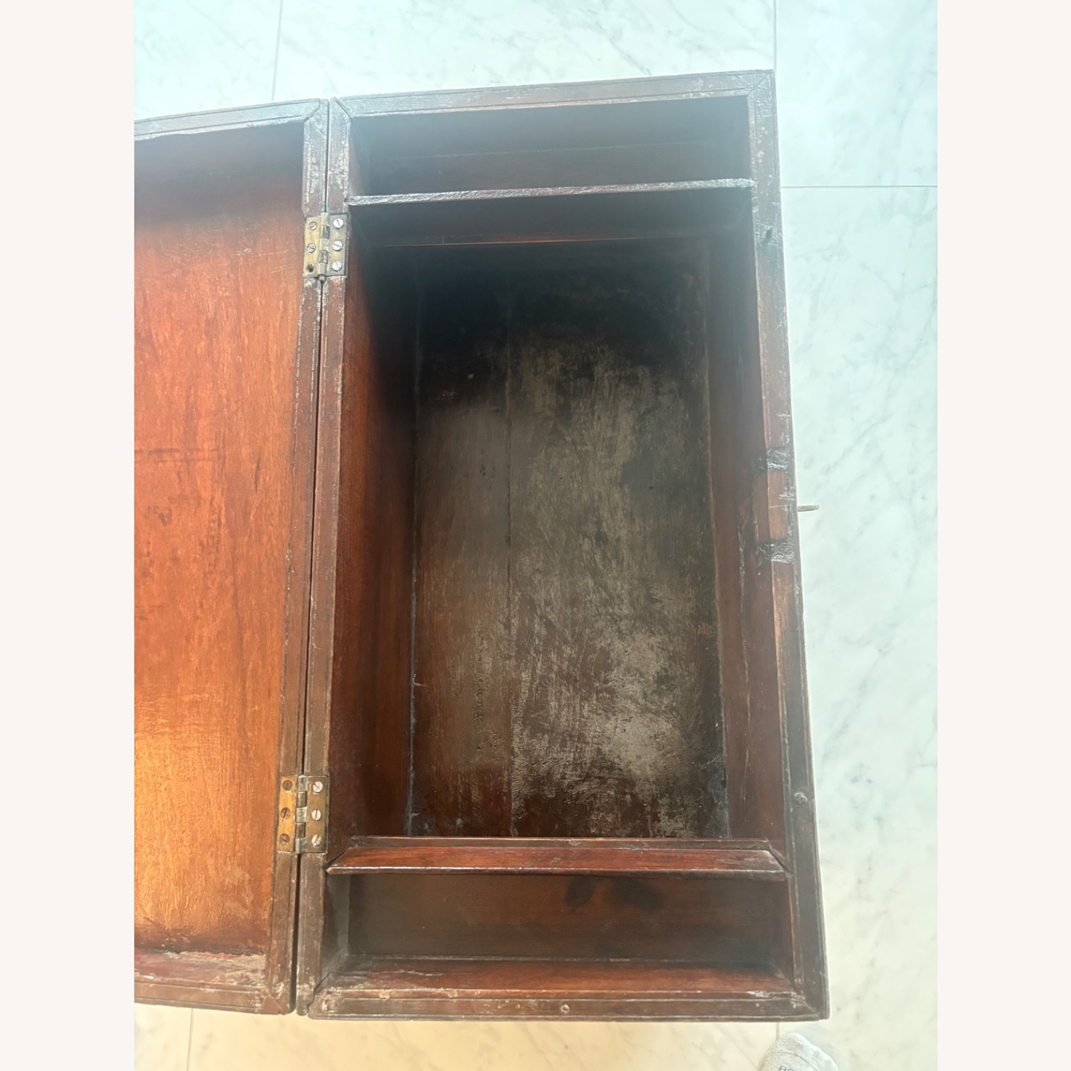 Antique Wooden Chest - image-5