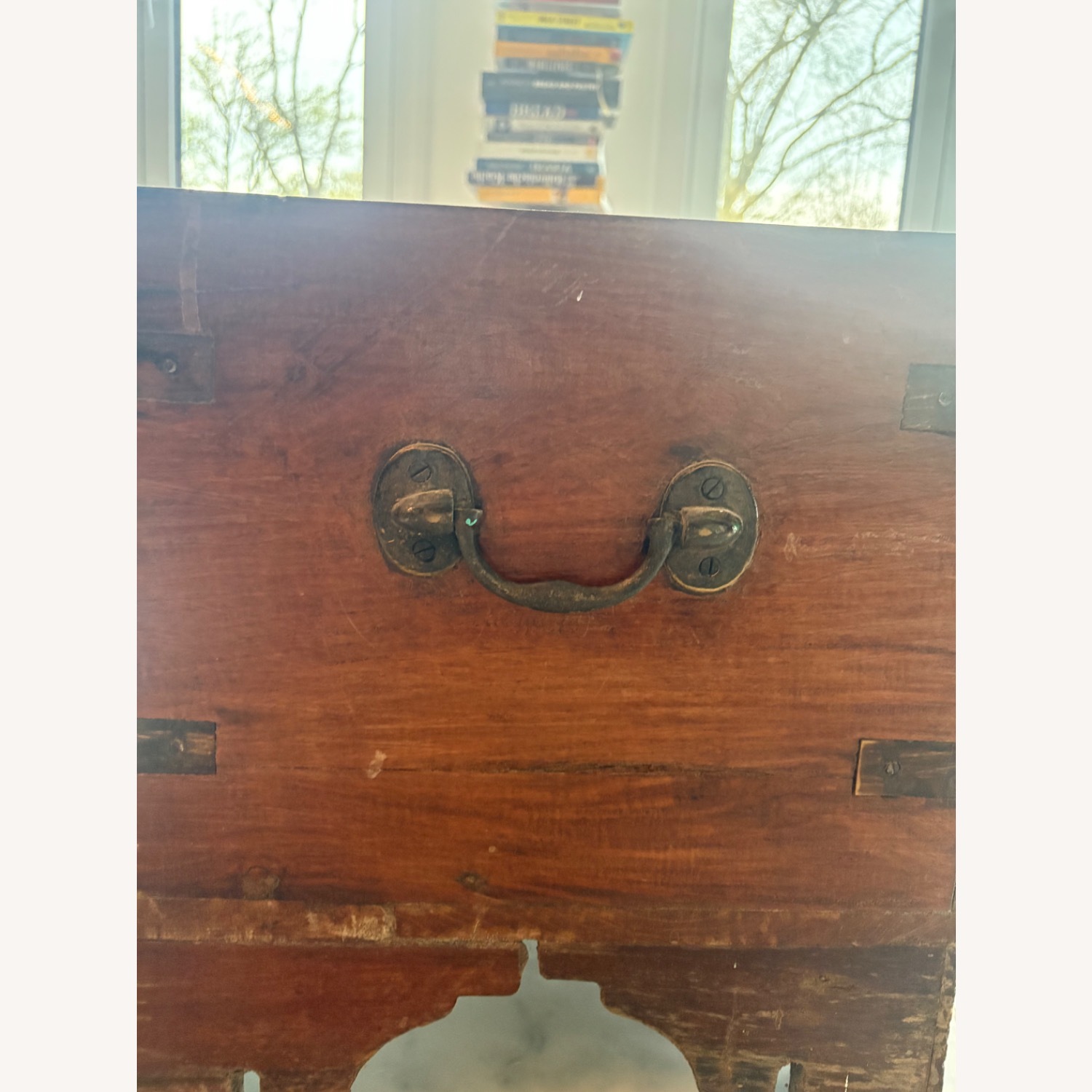 Antique Wooden Chest - image-4