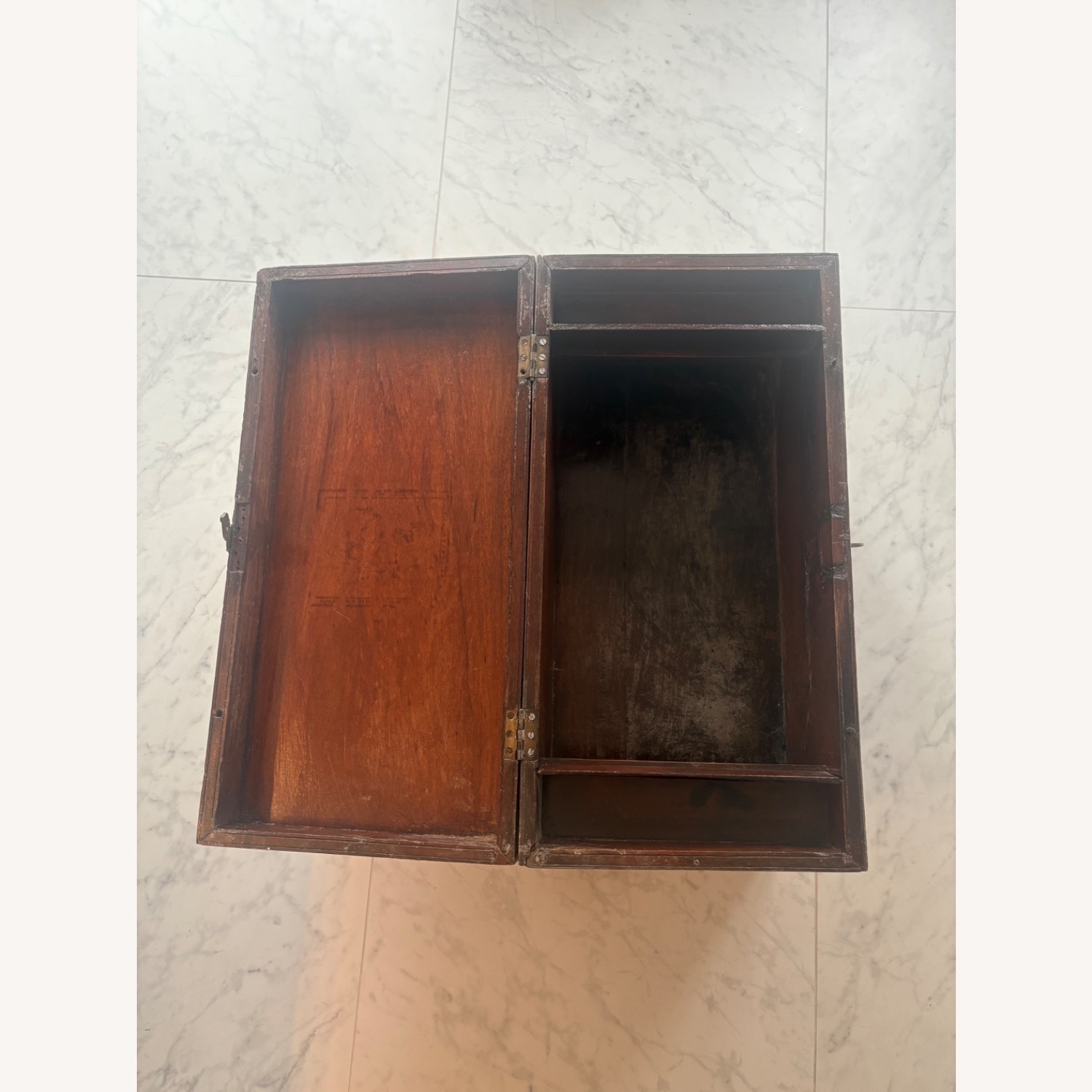 Antique Wooden Chest - image-6