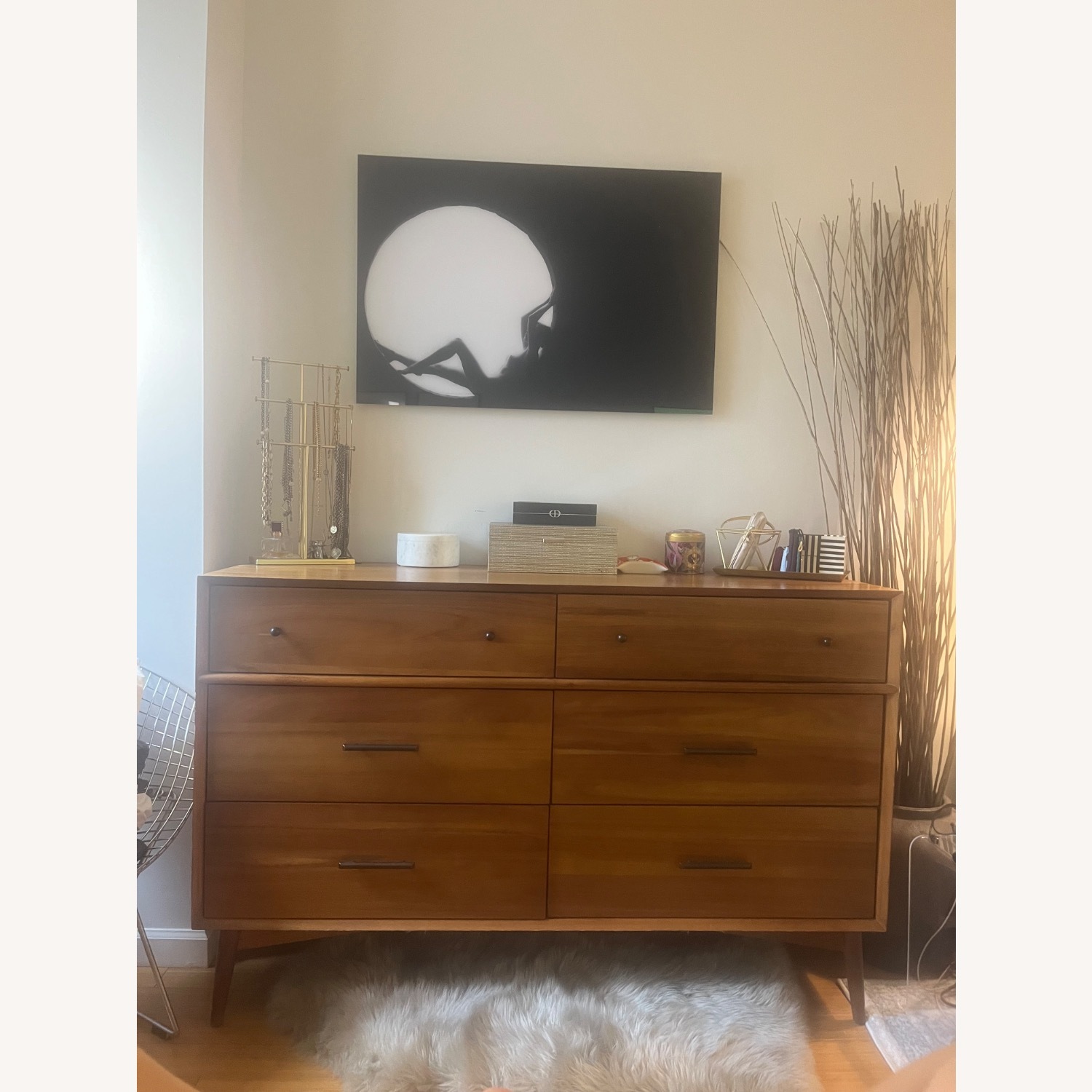 West Elm Mid-Century 6-Drawer Dresser (56") - image-1