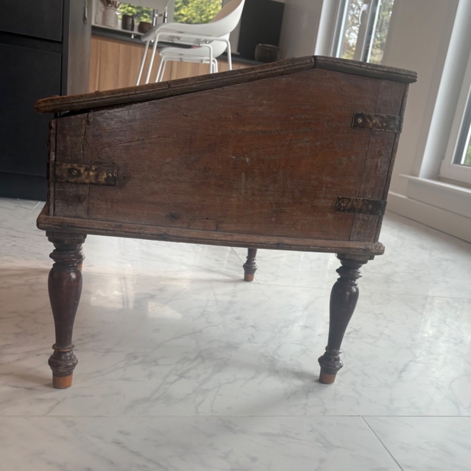 Antique Wooden Chest - image-4