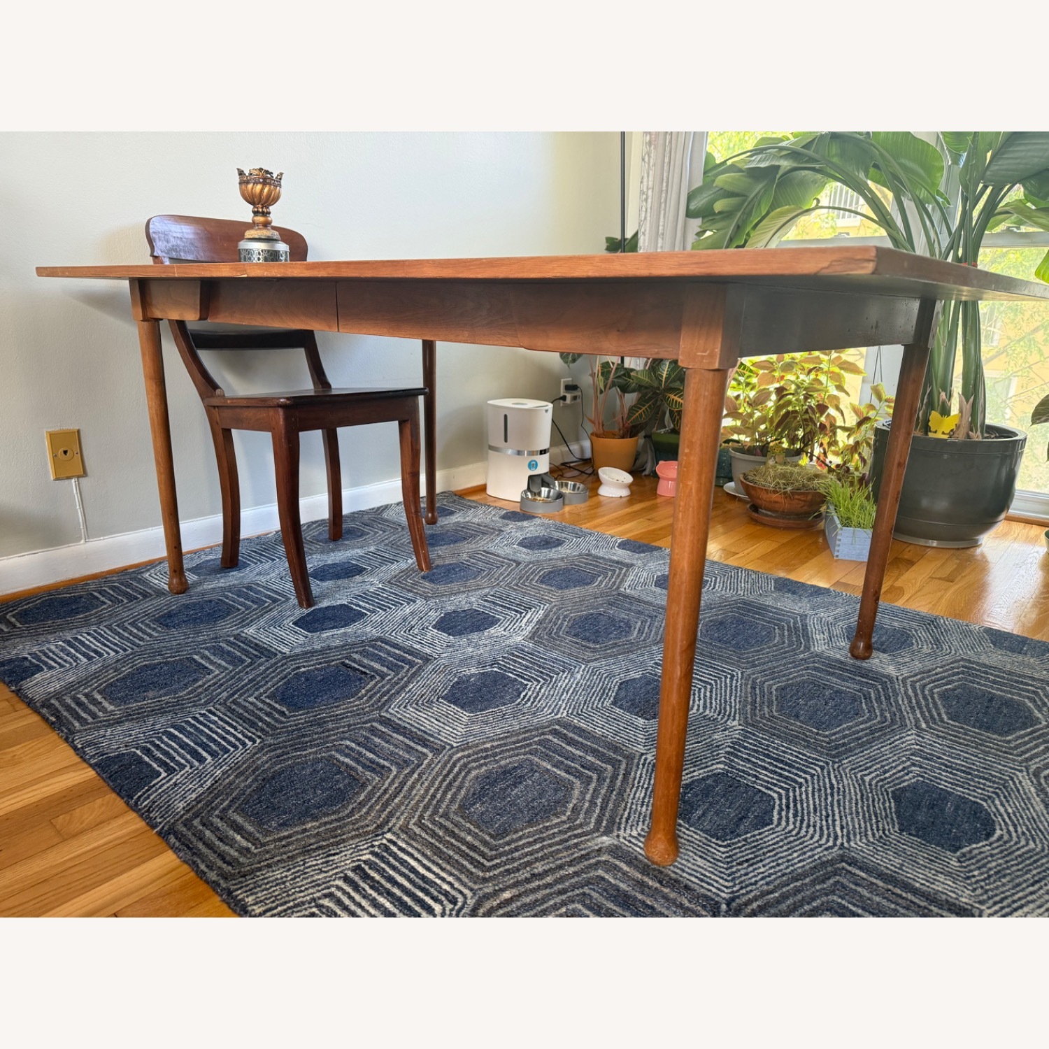 Mid-Century Expandable Dining Table - image-1