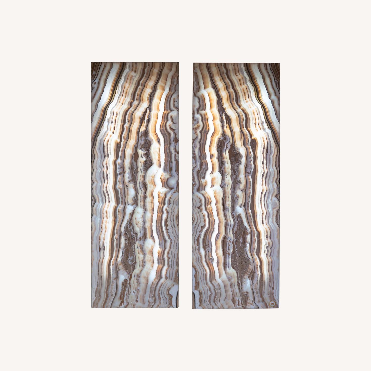 Onyx Wall Lamps - image-0