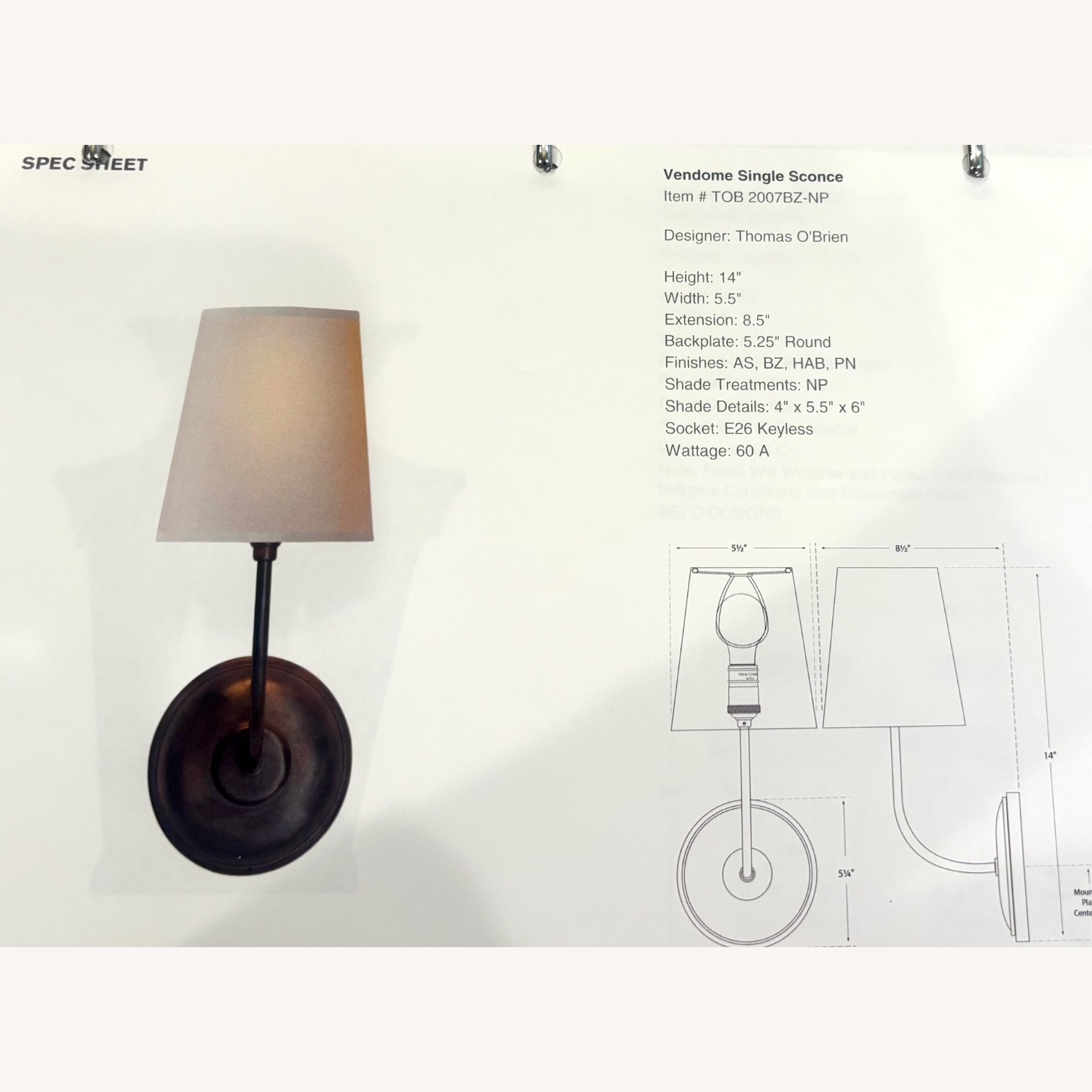 Visual Comfort Vendome Sconces - image-2