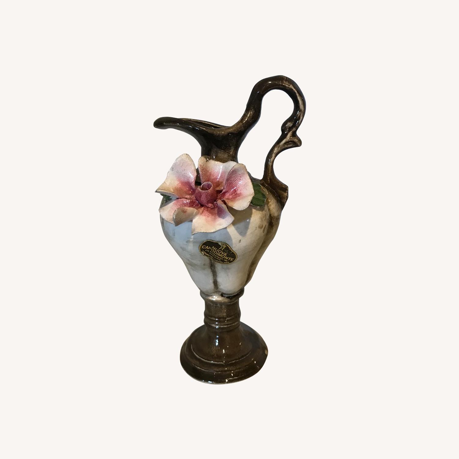 Vintage Capodimonte Vase - image-0