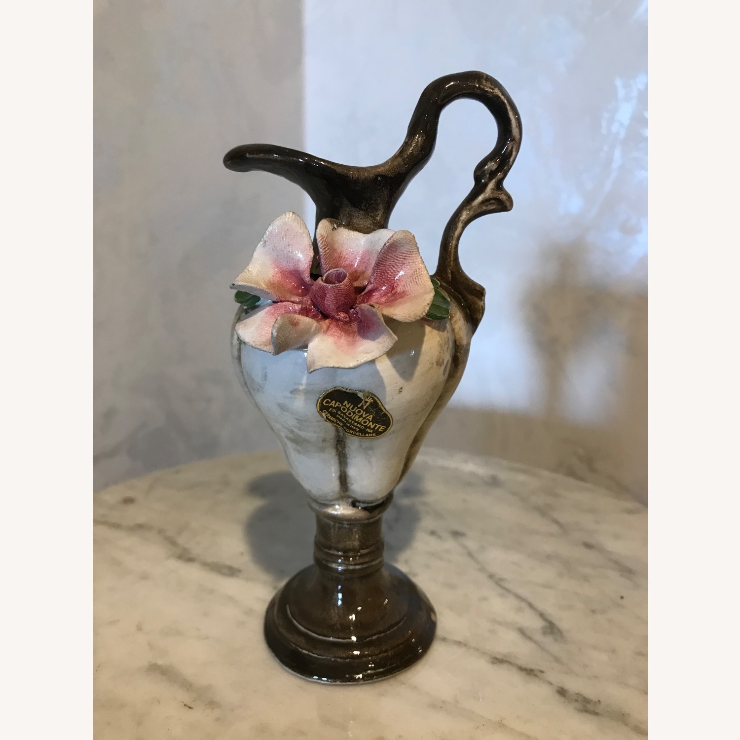 Vintage Capodimonte Vase - image-1