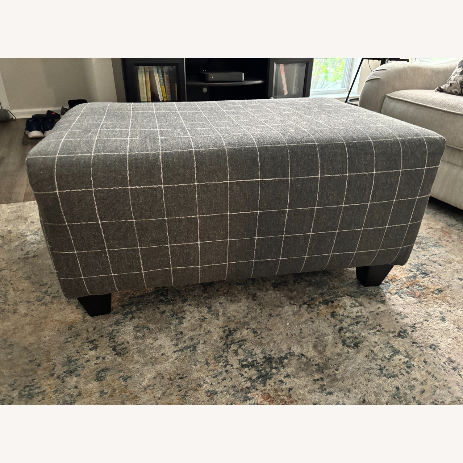 Grey Caid Cocktail Ottoman - image-4