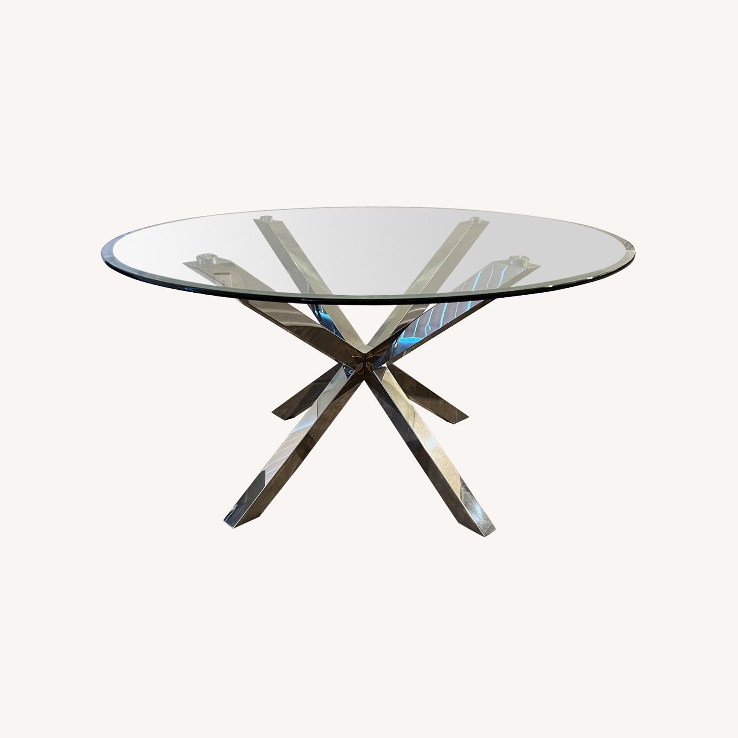 Glass Dining Table - image-0