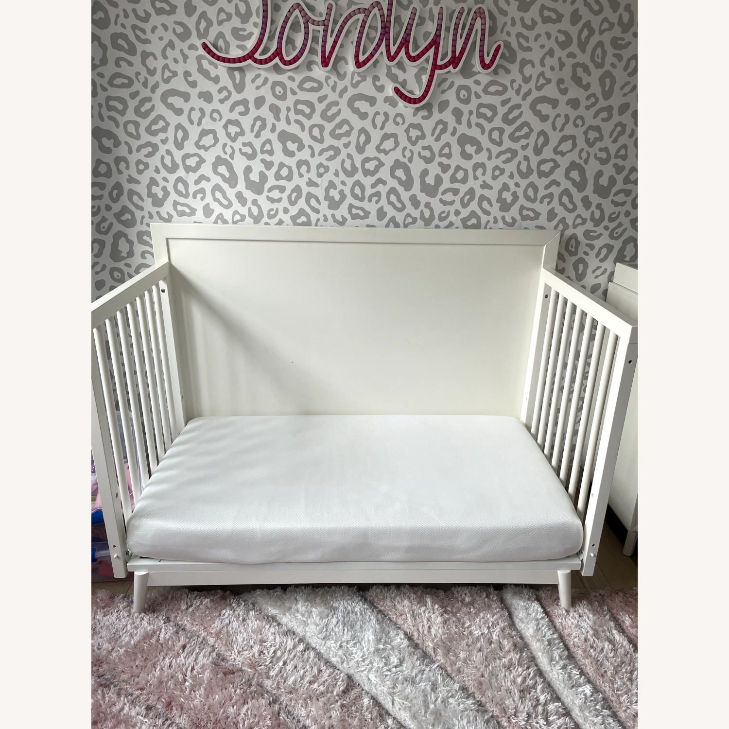 west elm x pbk Mid-Century Convertible Crib - image-1