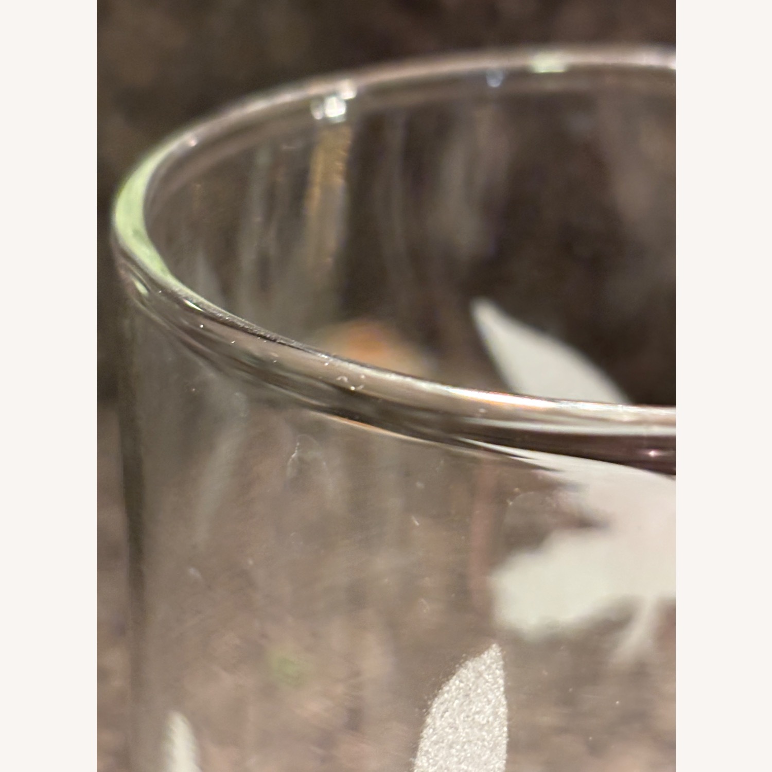 MCM Cocktail Etched Glass  Decanter W Stirrer - image-9