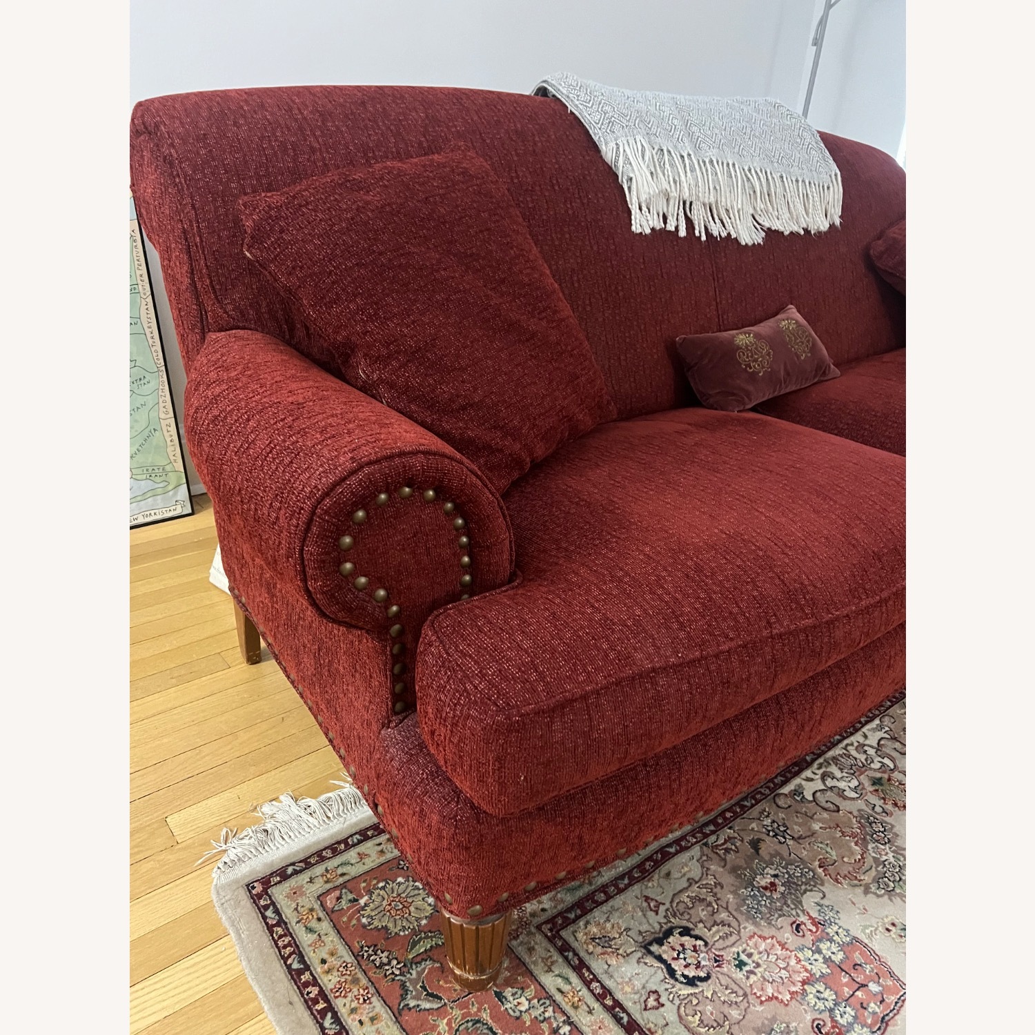 ABC Carpet & Home Vintage Look Sofa - image-4