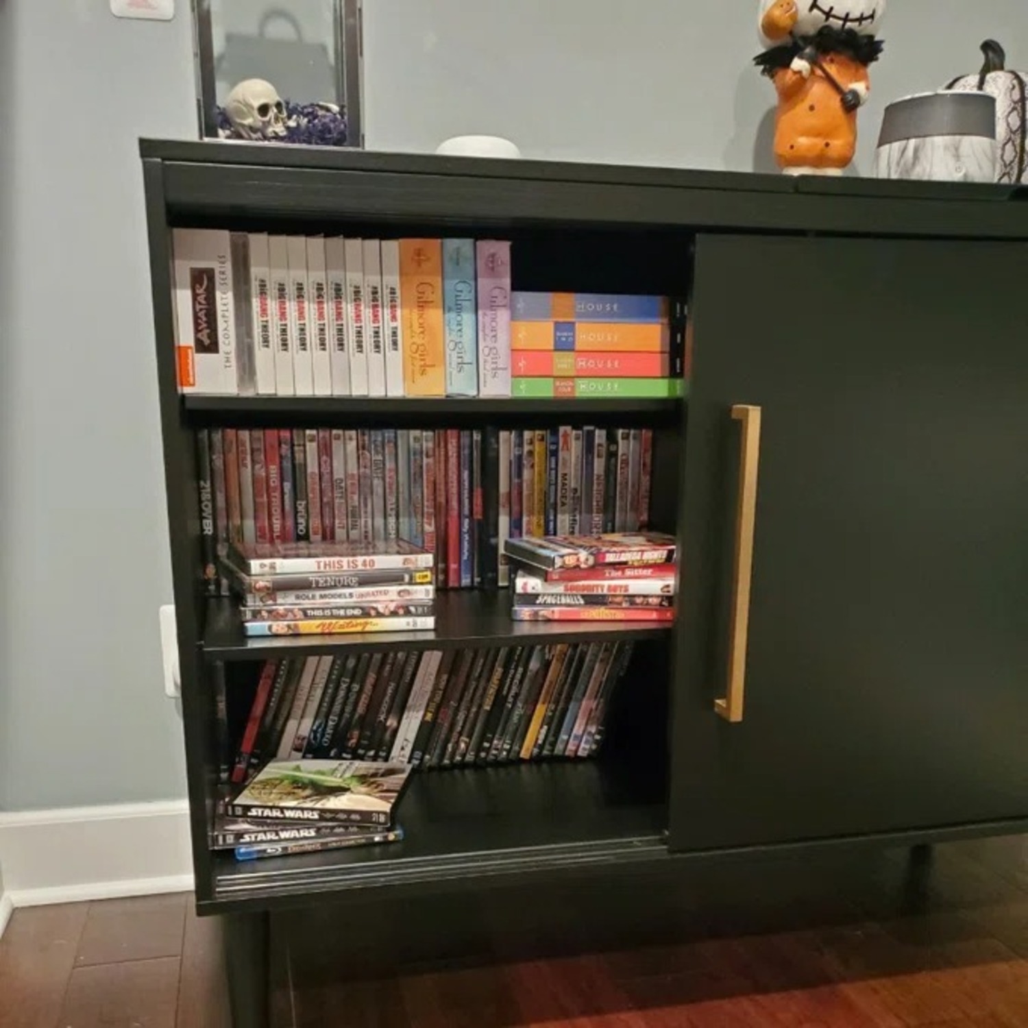 Everett Cabinet with 2 Sliding Doors and Lift-top Lid - image-3