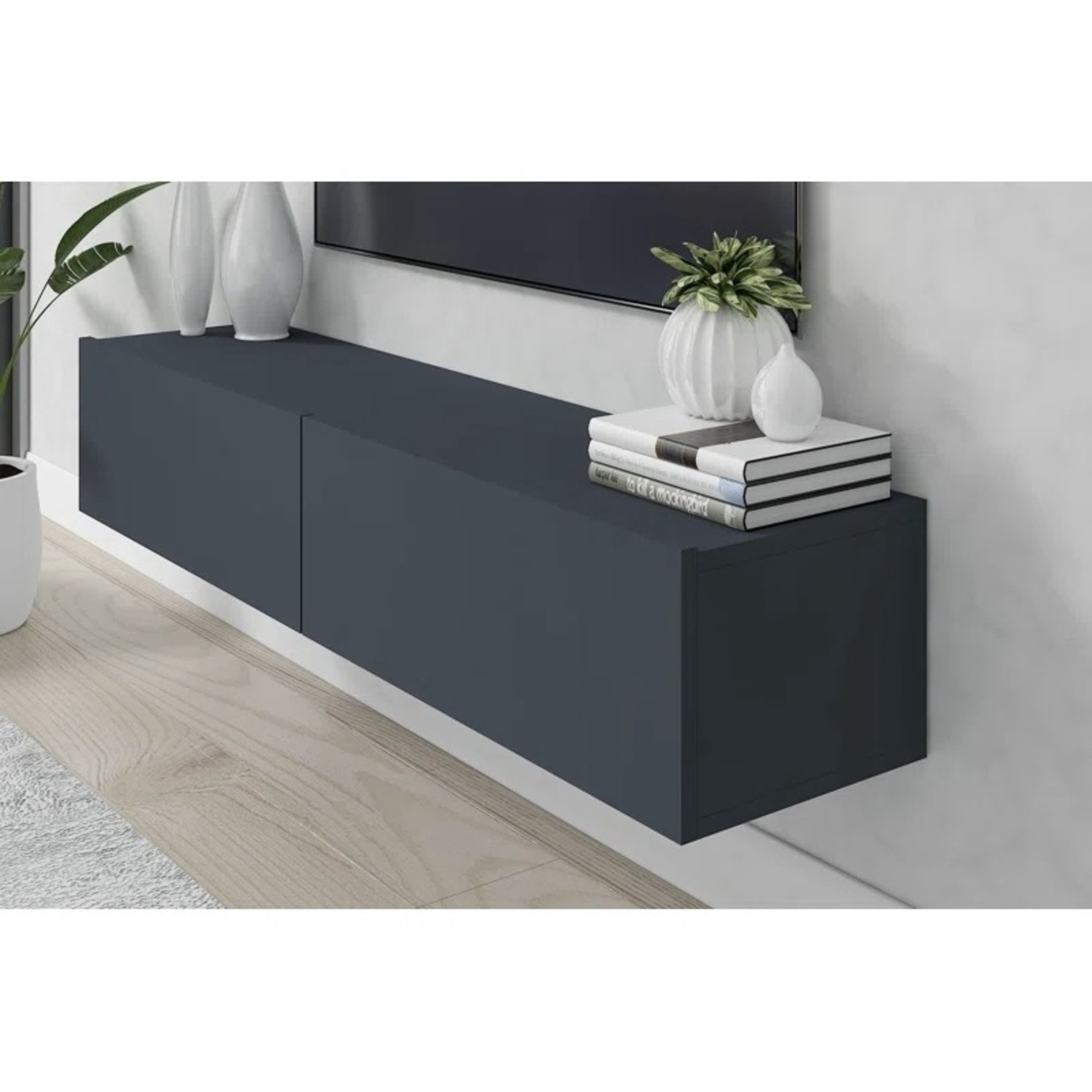 Alesandrini Floating Wall Mounted Media Console - image-1