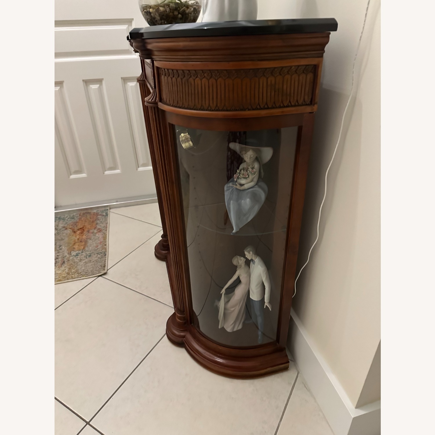 Mahogany Carved Console - image-3