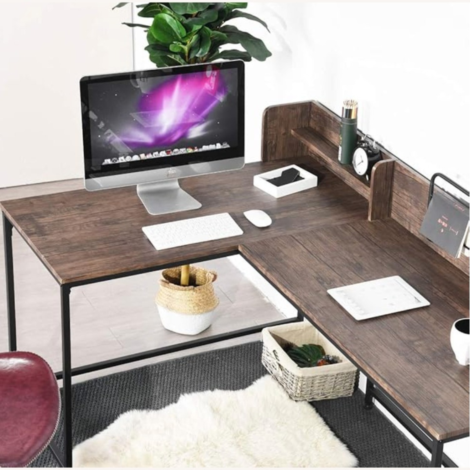 MEUBLE COSY L-Shape Computer Desk - image-2