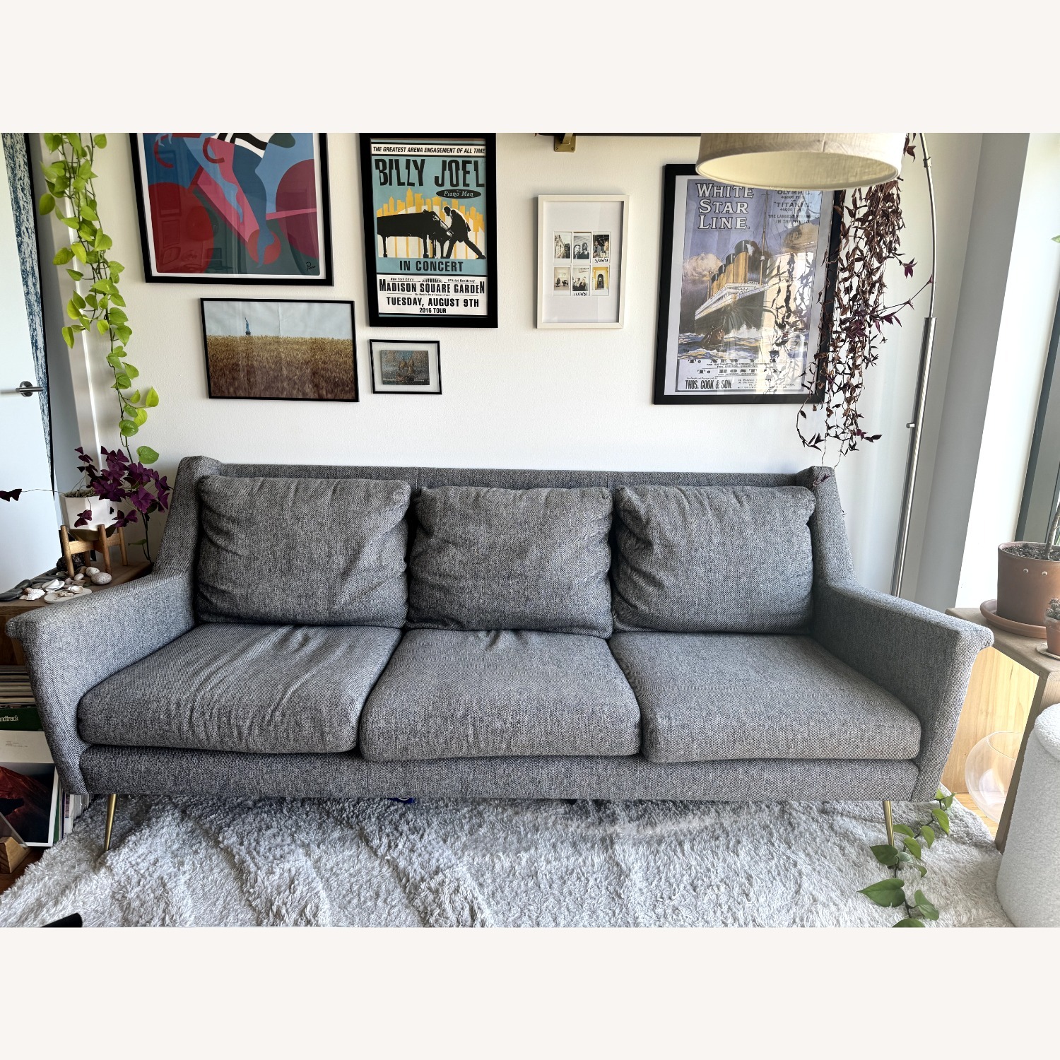 West Elm Carlo Mid-Century Sofa  - image-3