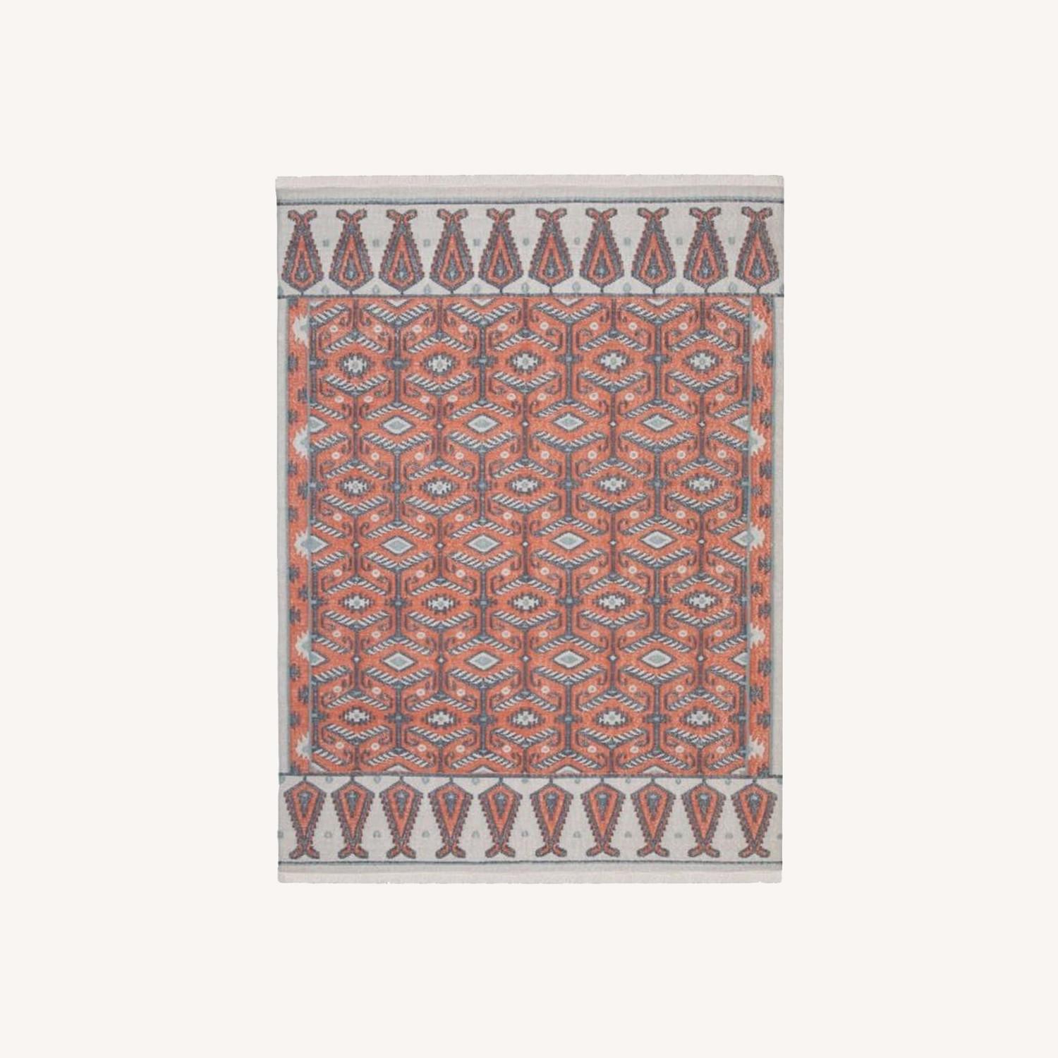 West Elm Montane Rug - Papaya - image-0
