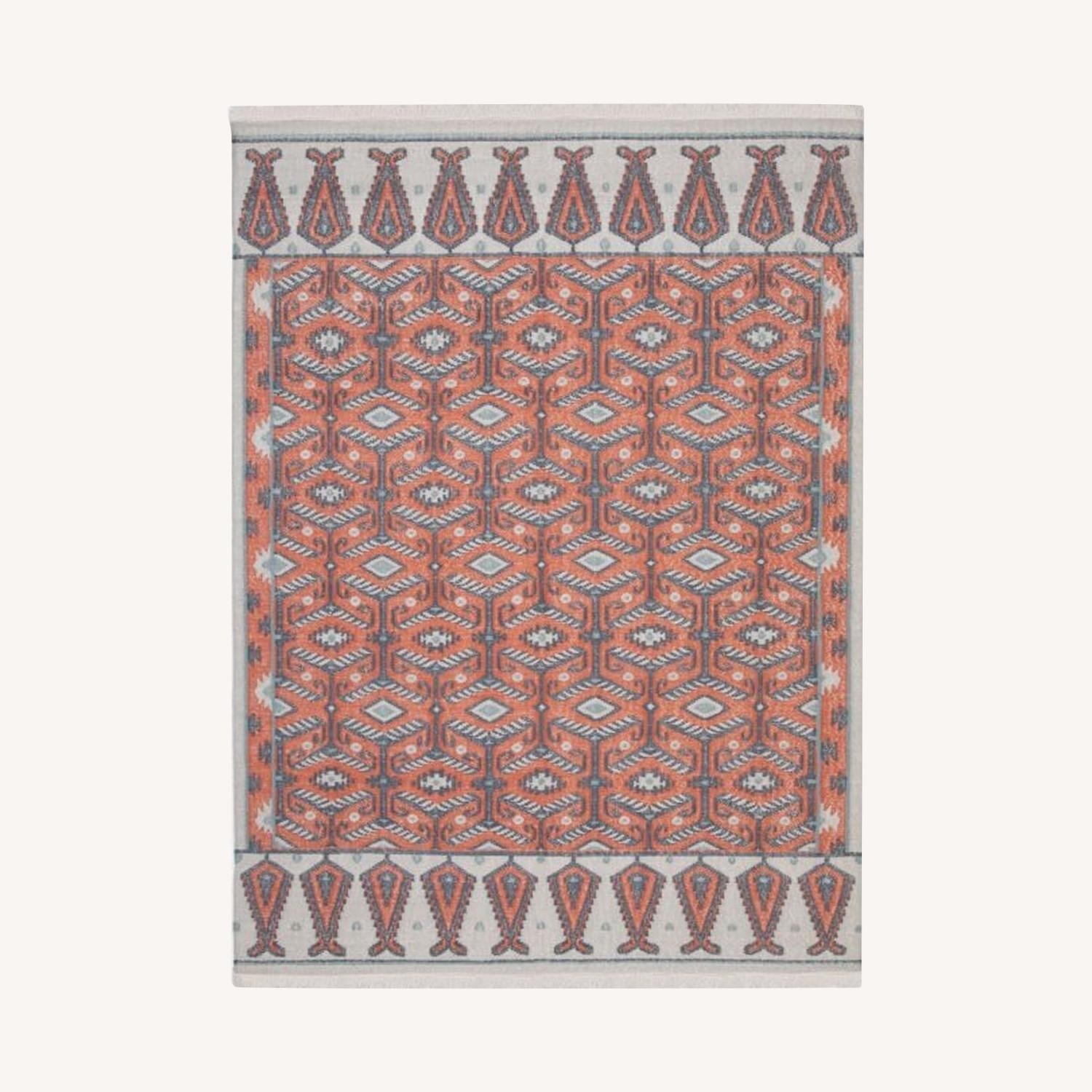 West Elm Montane Rug - Papaya - image-1