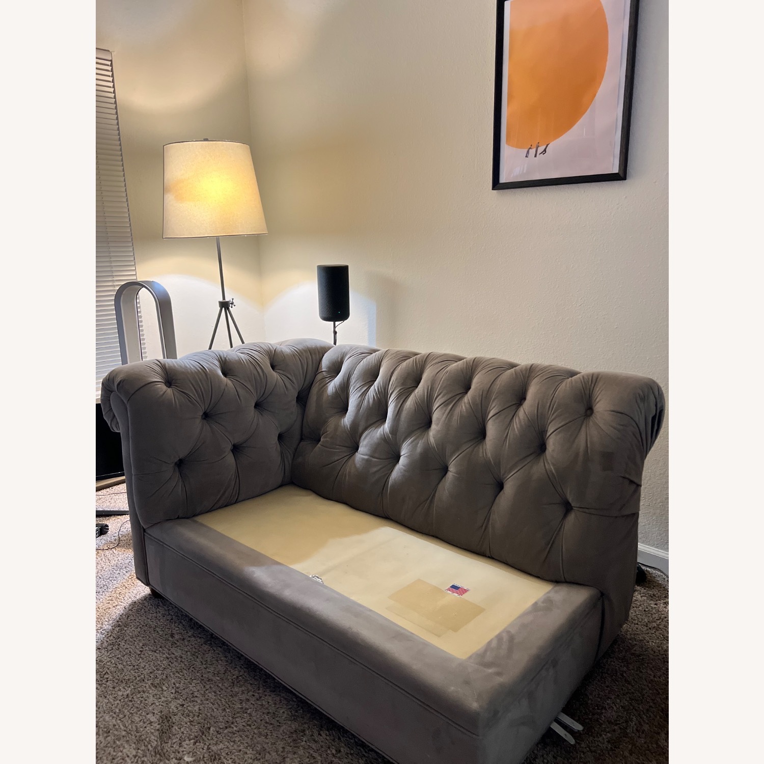 Pottery Barn Chesterfield 2 Pc Sectional Sofa - image-8