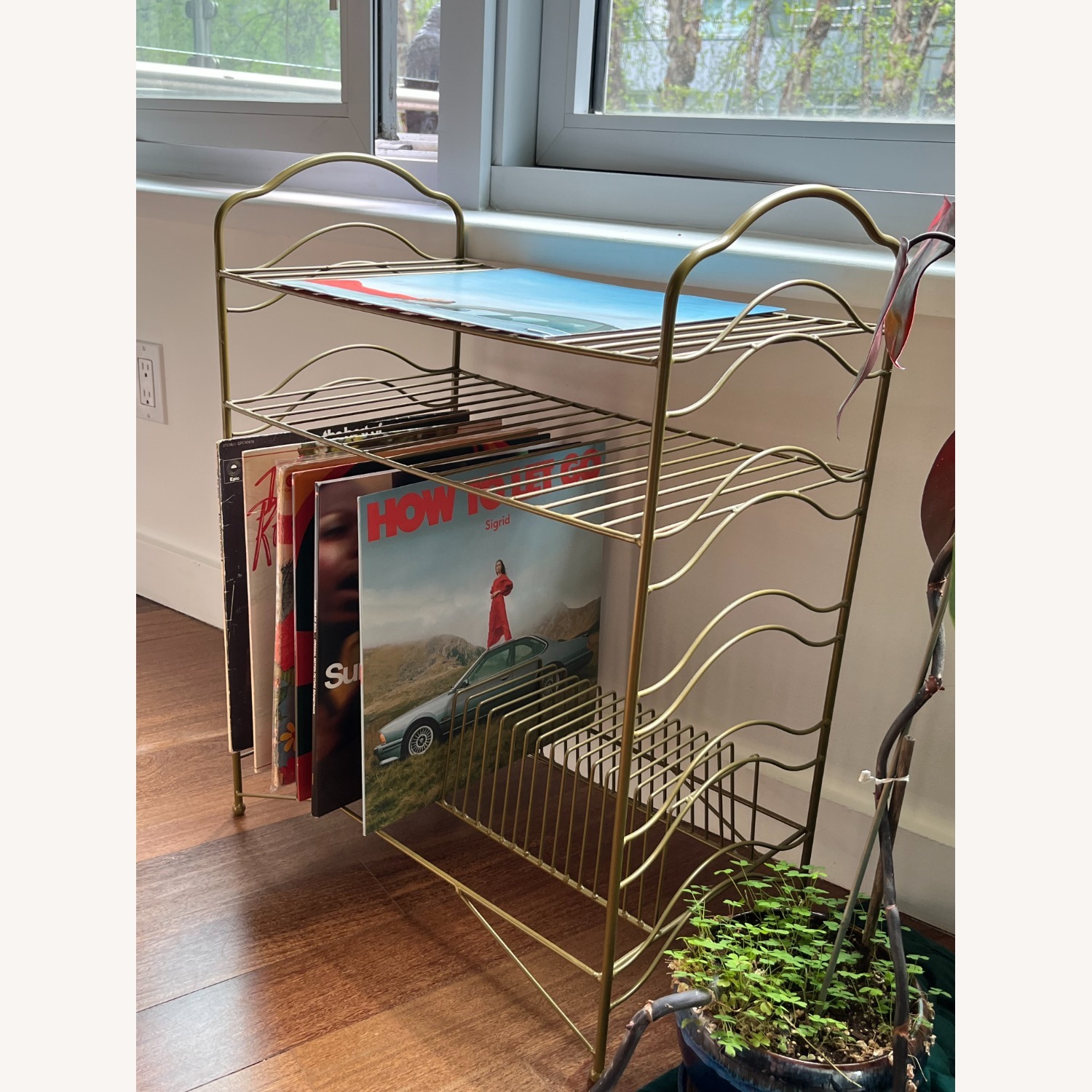 Urban Outfitters Record Storage Shelf - image-1