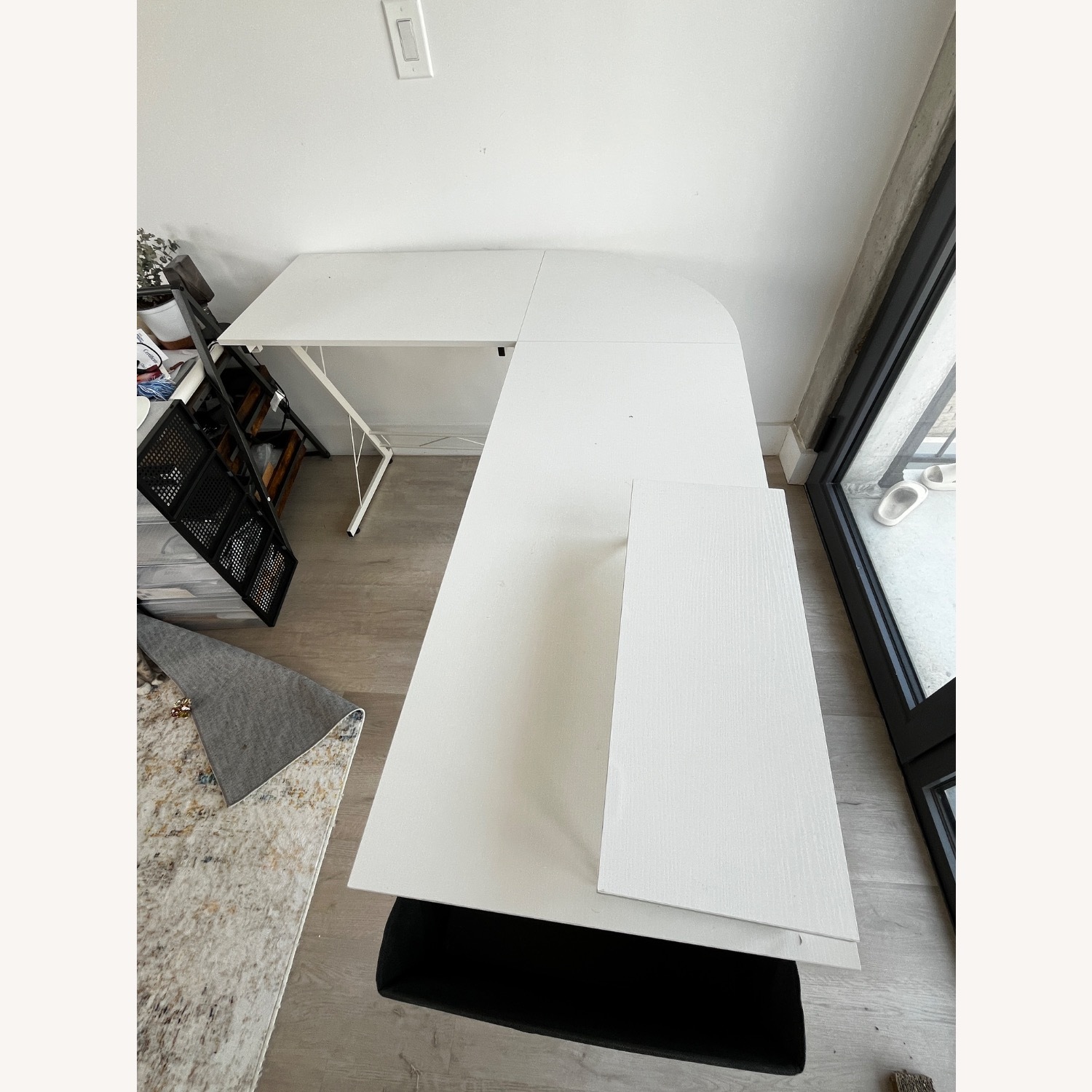 L-shaped Written Desk - image-1