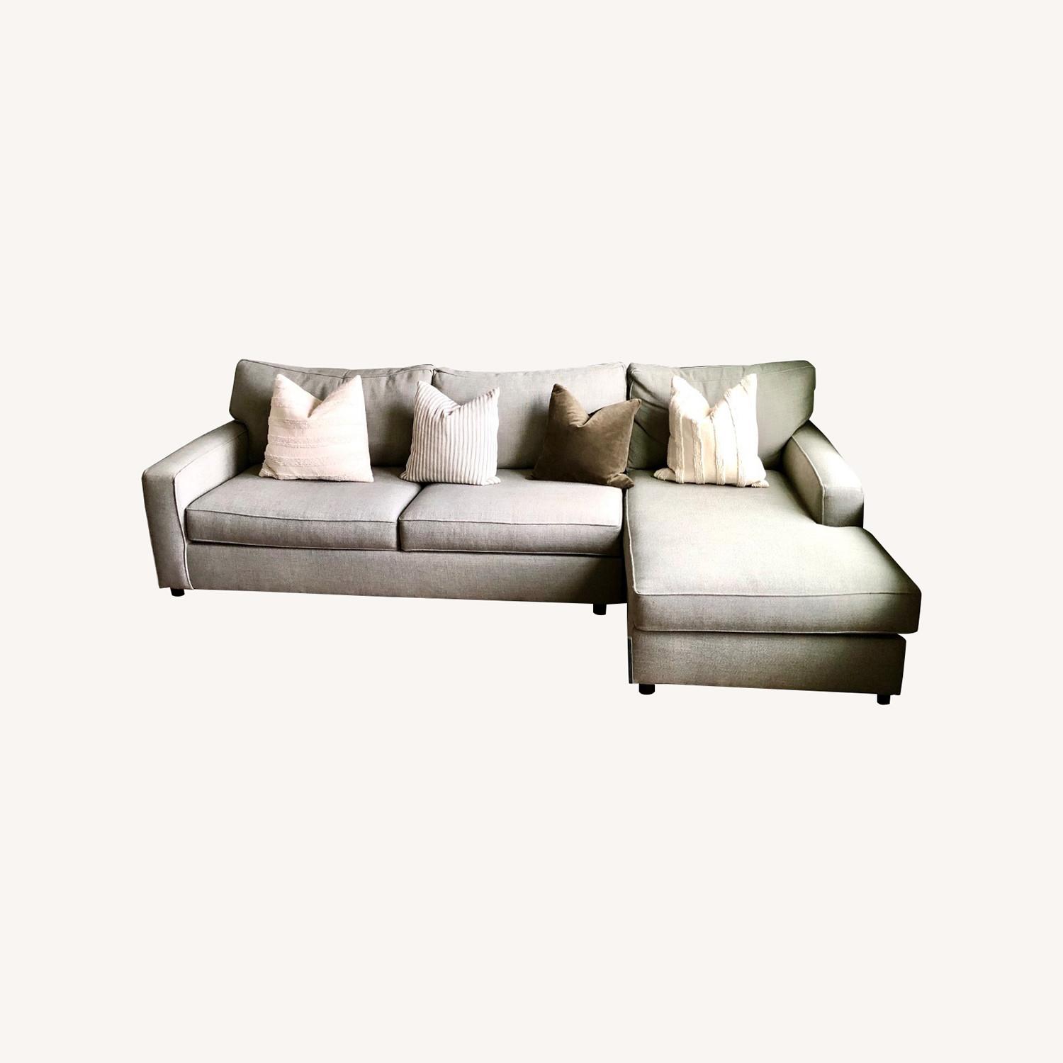 Pottery Barn Sectional Couch - image-0