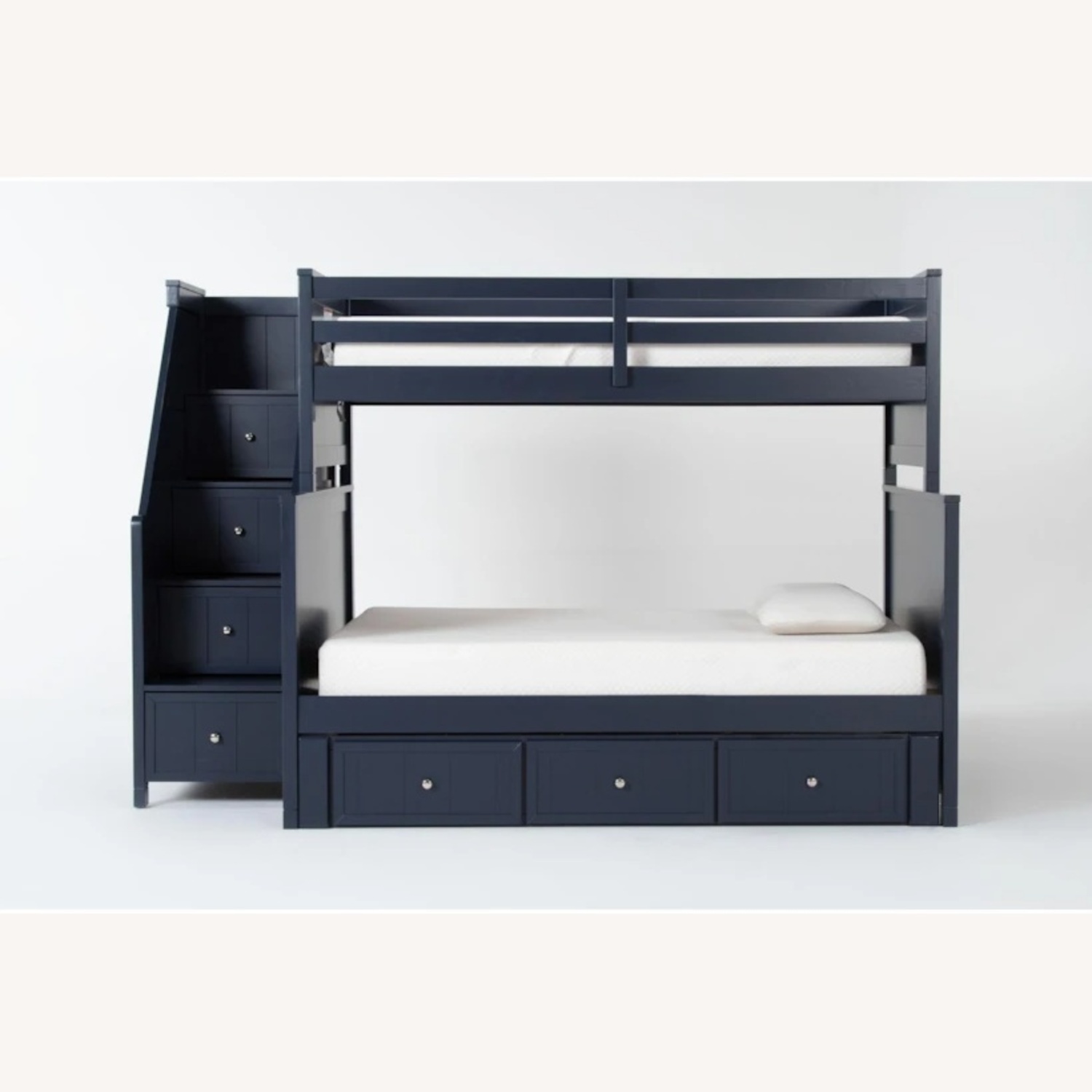 Luka Blue Bunk Bed Twin/Full - image-4
