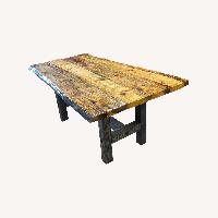 Rustic Live Edge Table