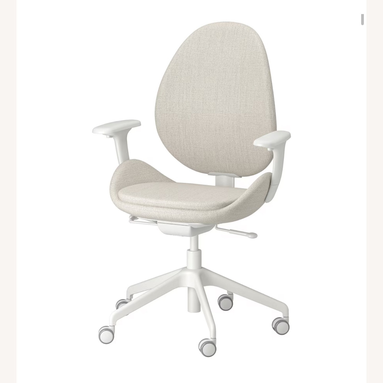 IKEA HATTEFJÄLL Office Chair - White - image-4
