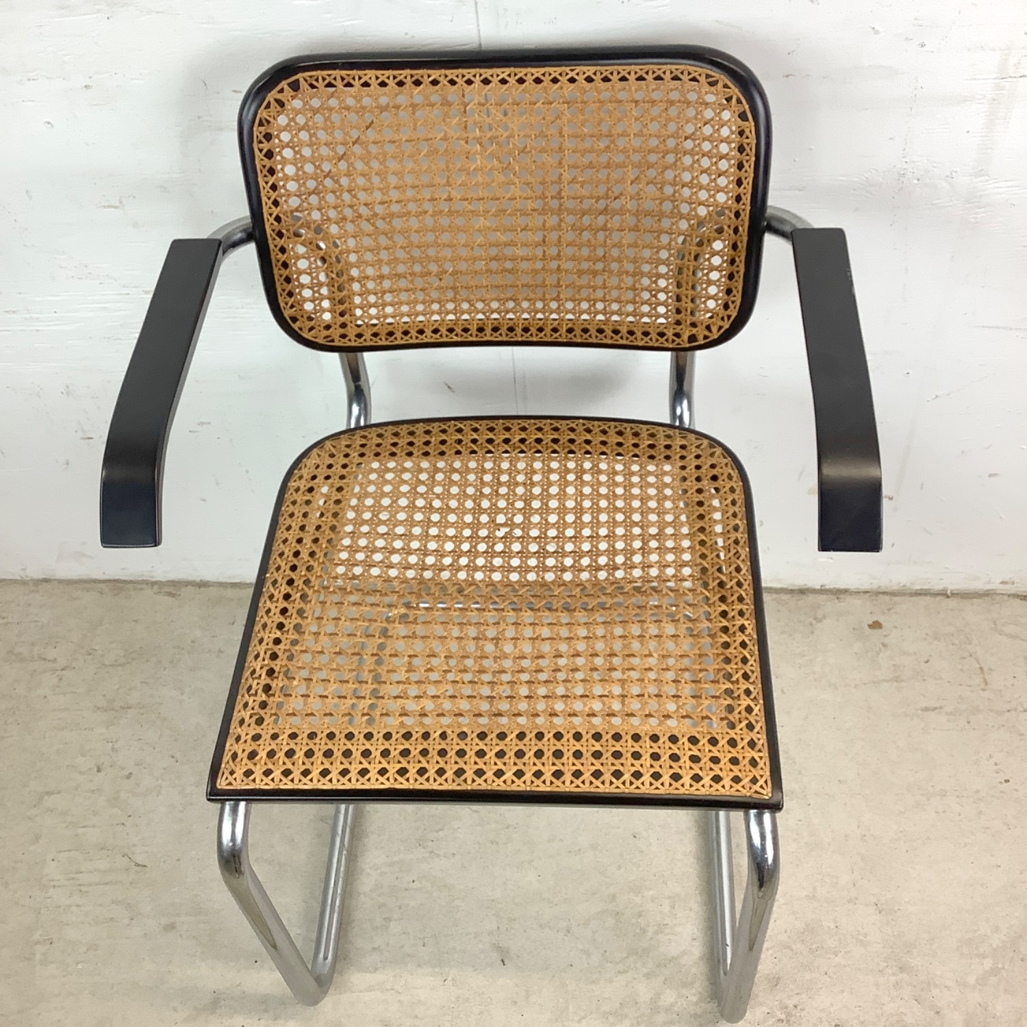 Vintage Cesca Style Dining Chairs- Set 4 - image-6