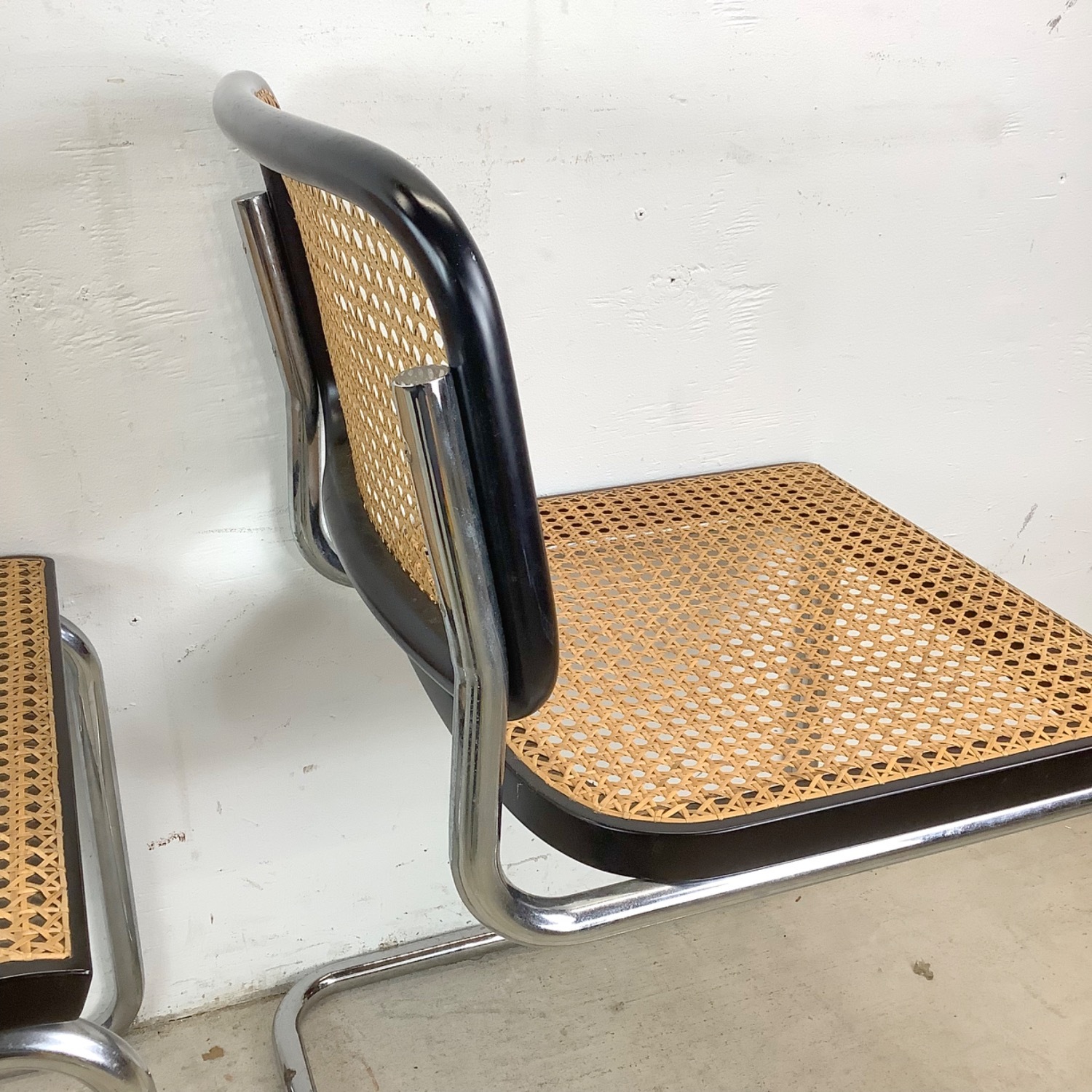 Vintage Cesca Style Dining Chairs- Set 4 - image-11