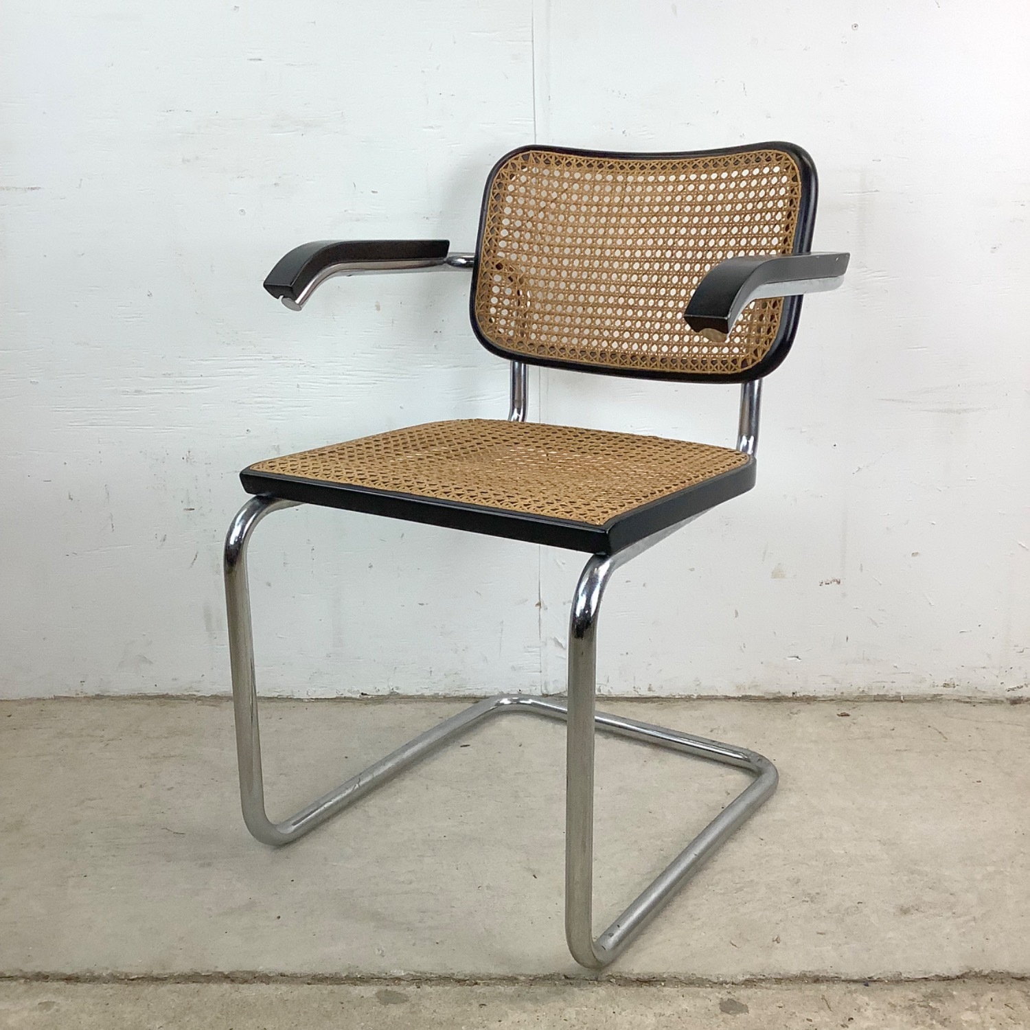 Vintage Cesca Style Dining Chairs- Set 4 - image-4