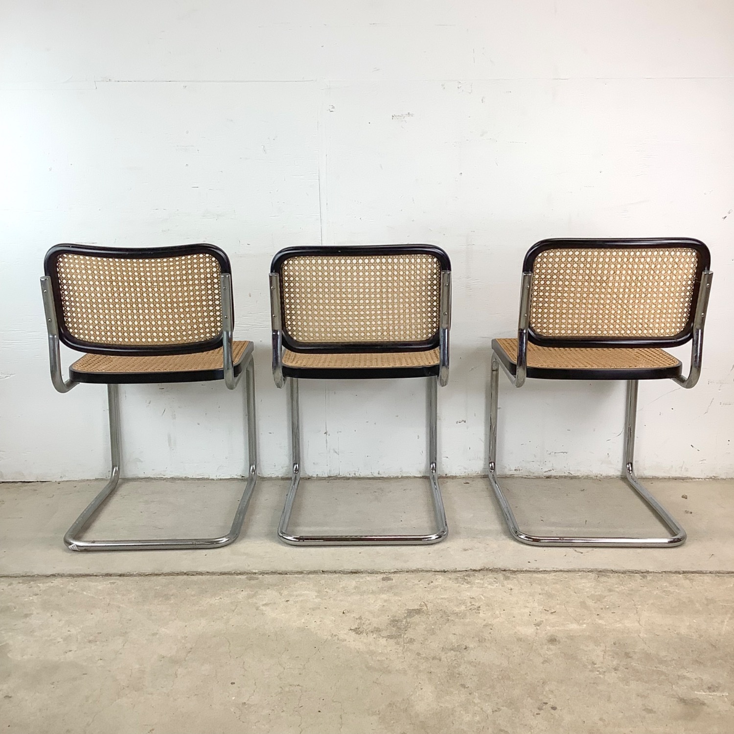 Vintage Cesca Style Dining Chairs- Set 4 - image-10