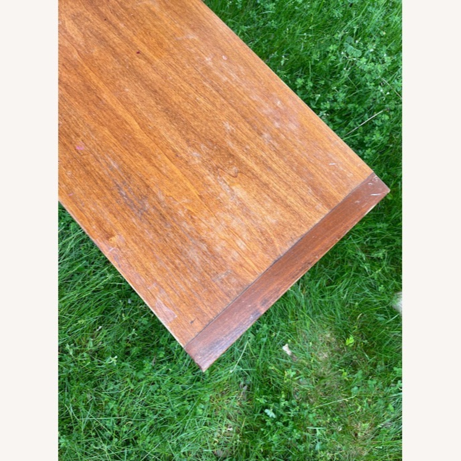 Bright Vintage Wooden Bench - image-4