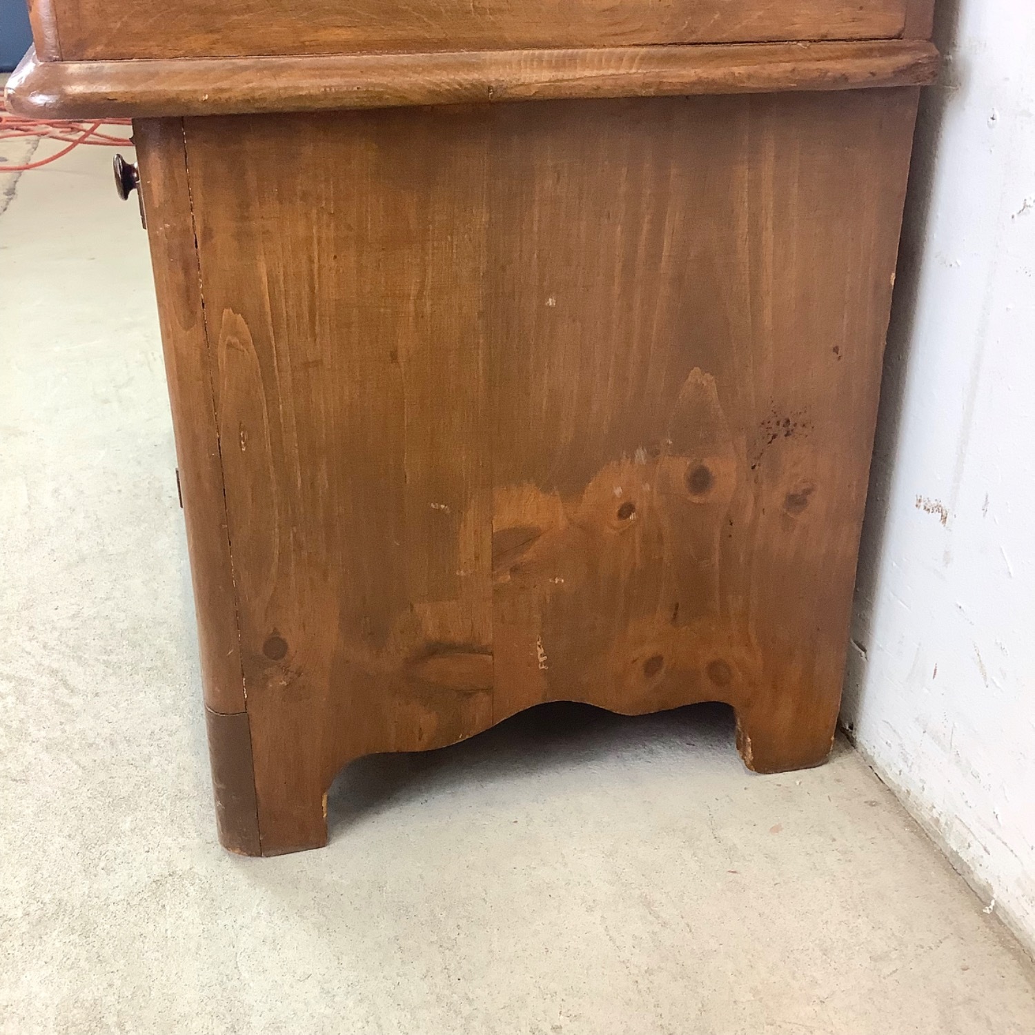 19th C. Colonial Dry Sink Cabinet - image-11