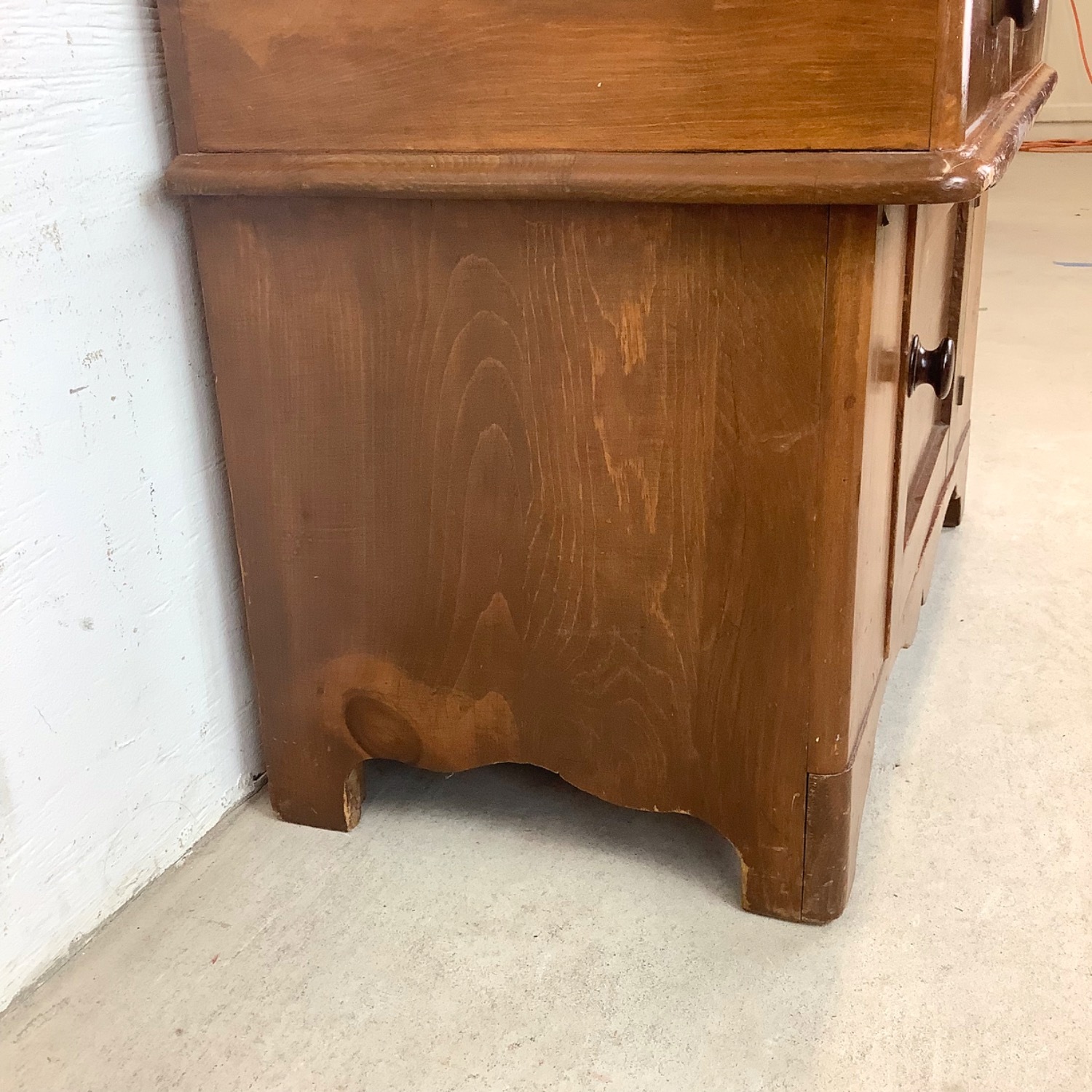 19th C. Colonial Dry Sink Cabinet - image-15