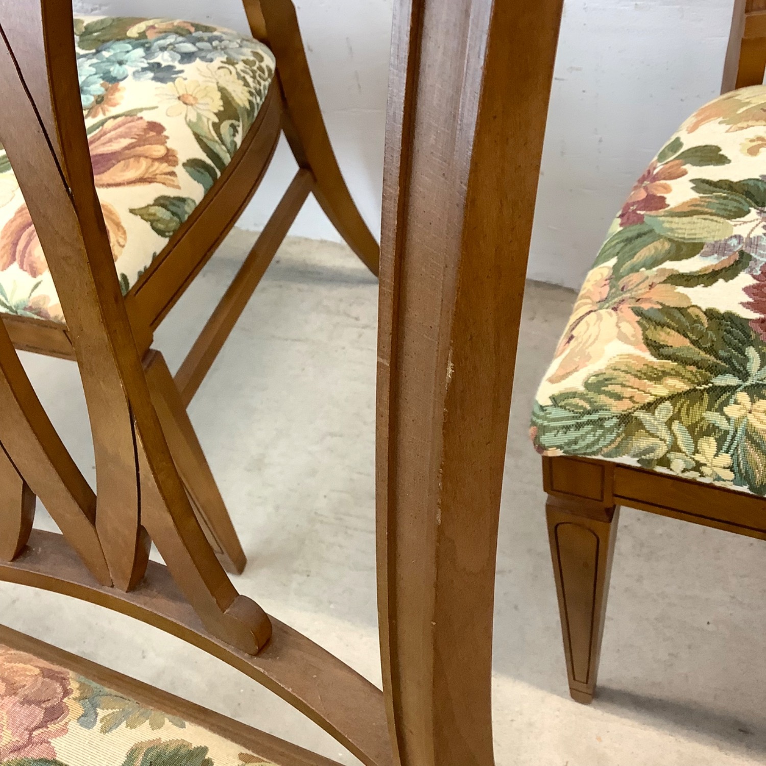 Vintage Neoclassical Dining Chairs- Set of Six - image-19