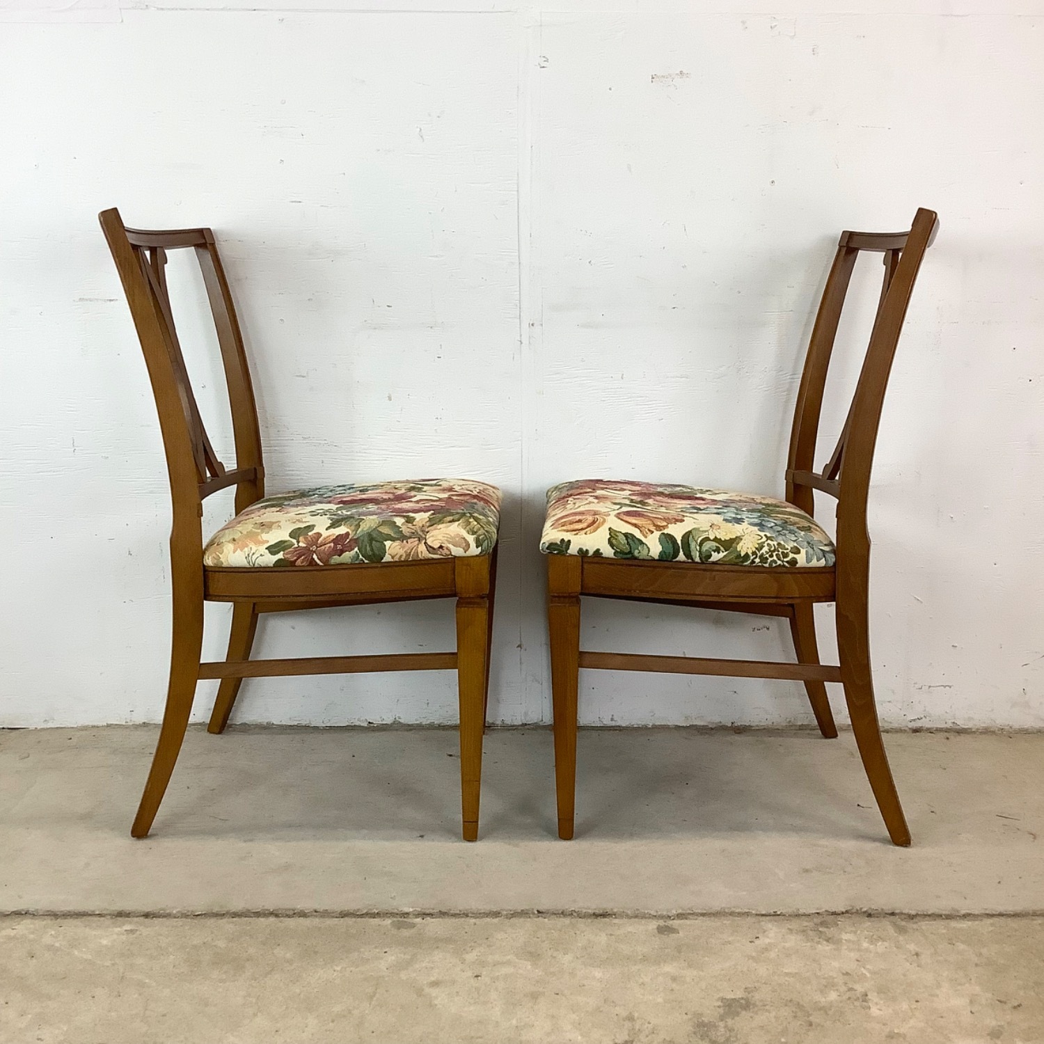 Vintage Neoclassical Dining Chairs- Set of Six - image-12