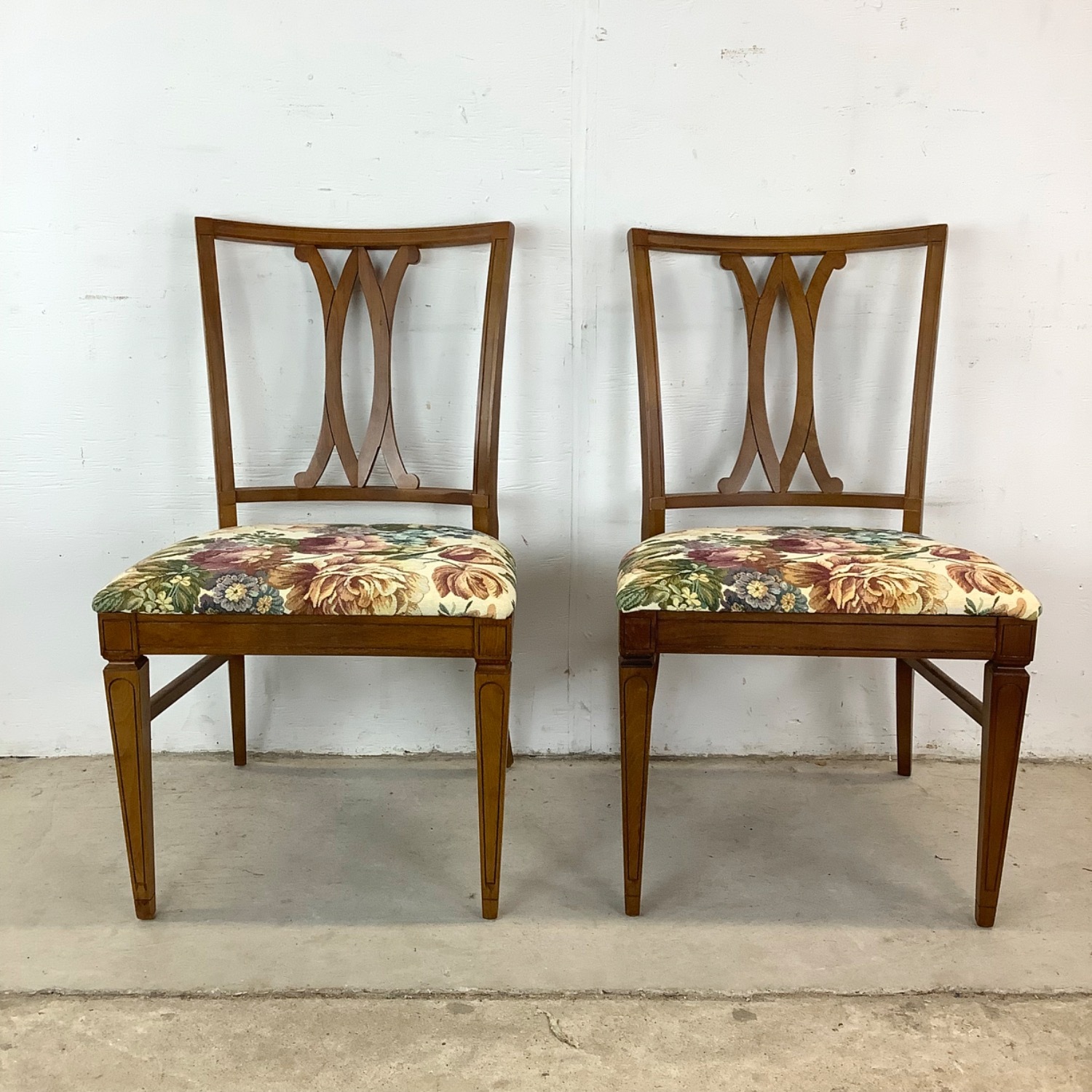 Vintage Neoclassical Dining Chairs- Set of Six - image-16