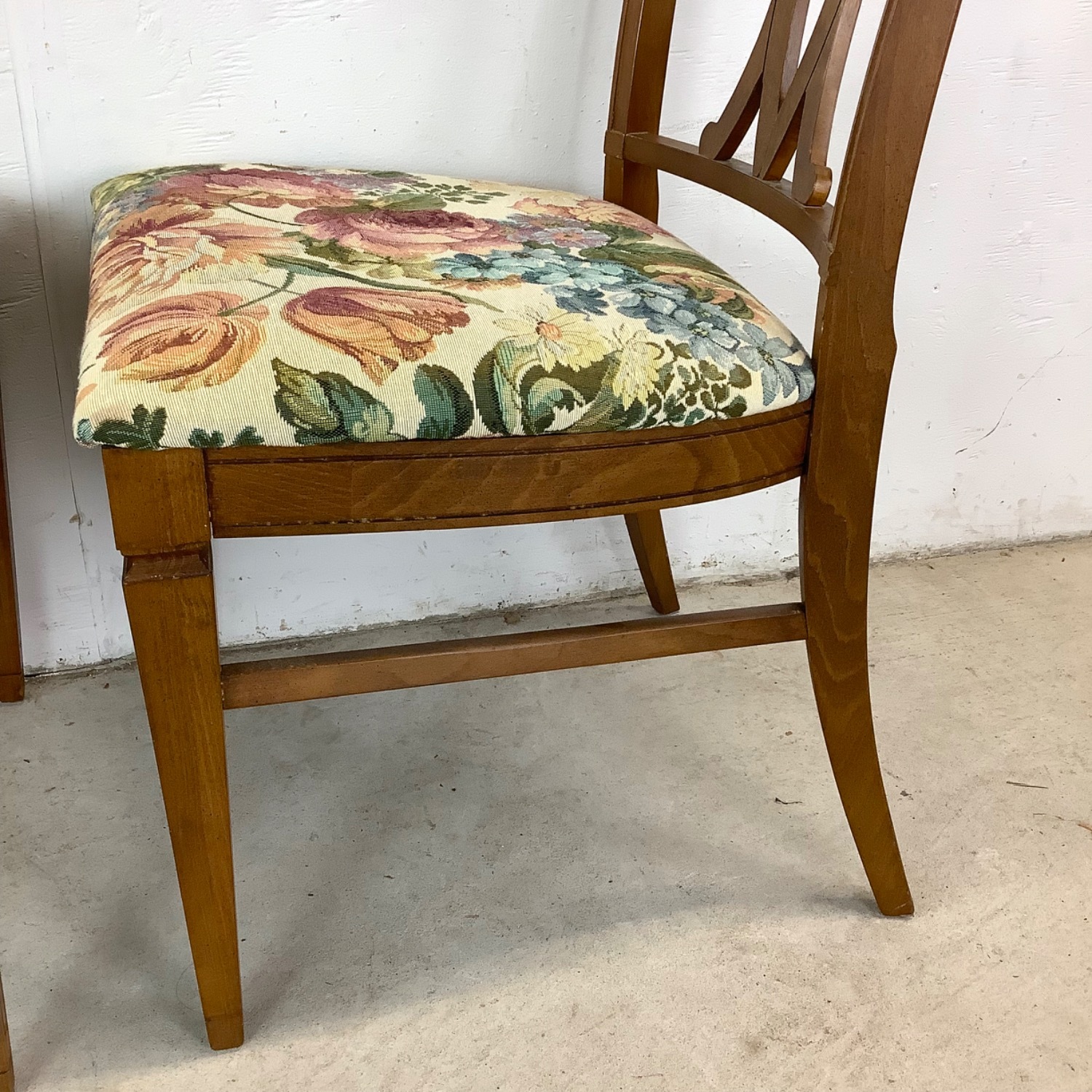 Vintage Neoclassical Dining Chairs- Set of Six - image-8