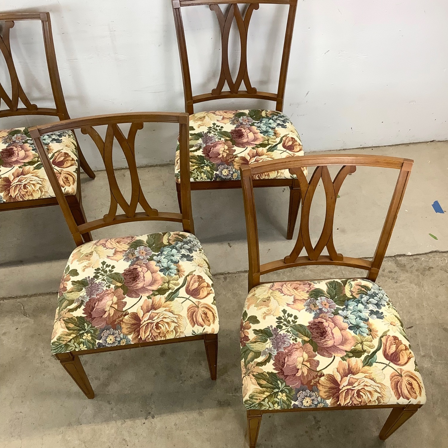 Vintage Neoclassical Dining Chairs- Set of Six - image-21