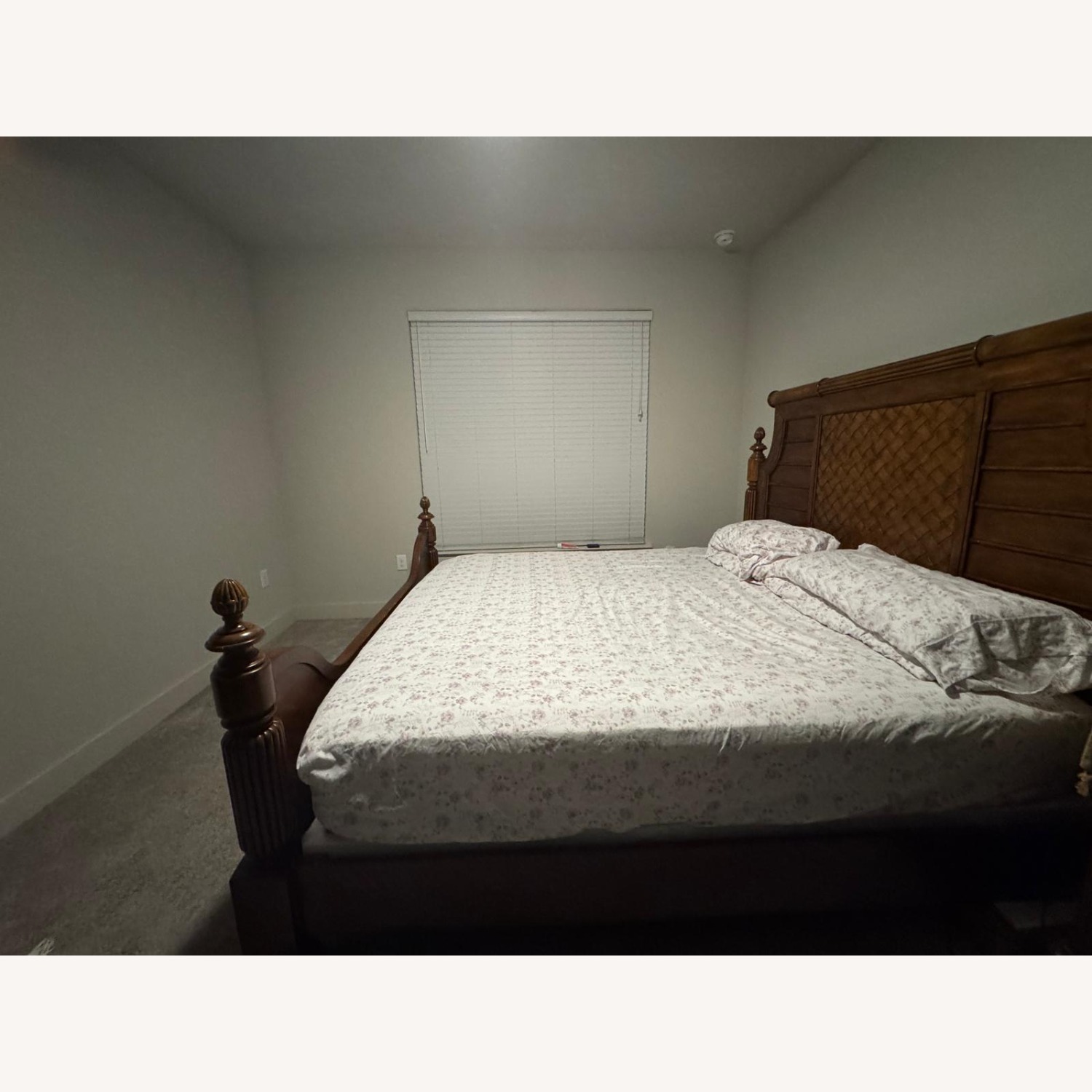 High Quality Solid King Size Bed Frame - image-1