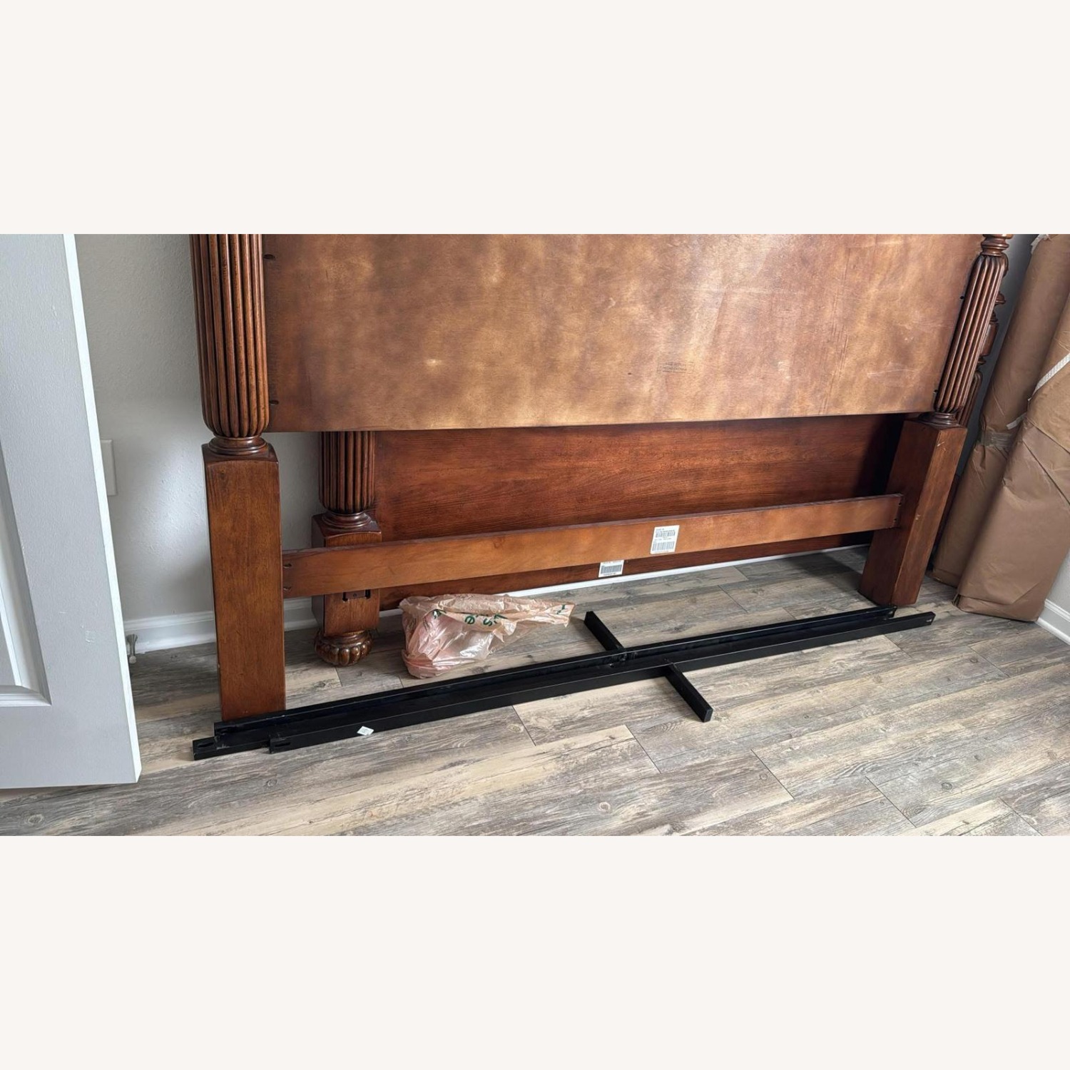 High Quality Solid King Size Bed Frame - image-5