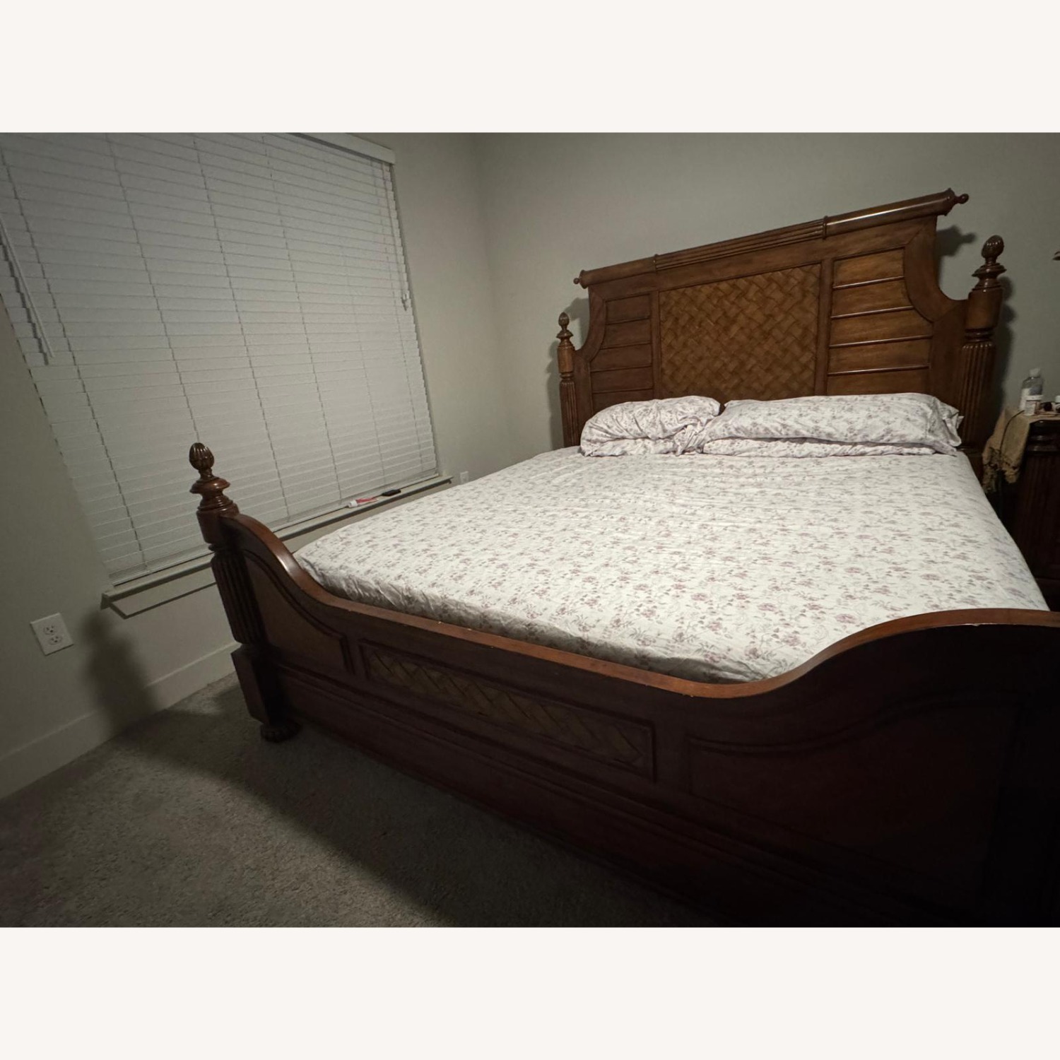 High Quality Solid King Size Bed Frame - image-3