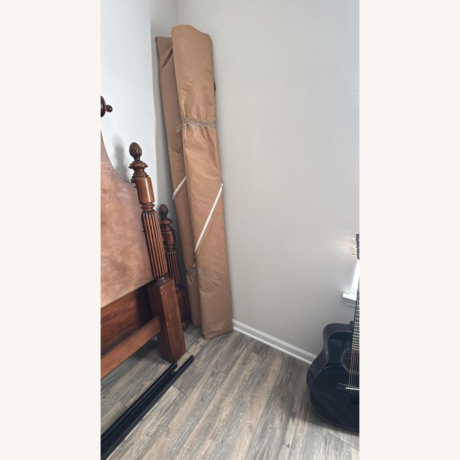 High Quality Solid King Size Bed Frame - image-6